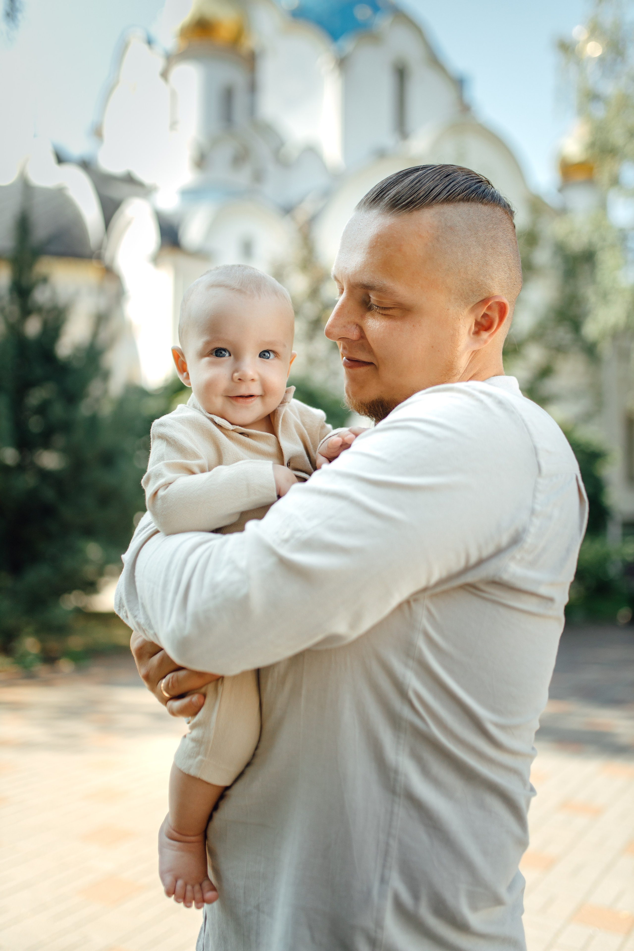 Крещение Егора (Георгия) Державный храм, св. Елисаветенского монастыря, Новинки, август 2024