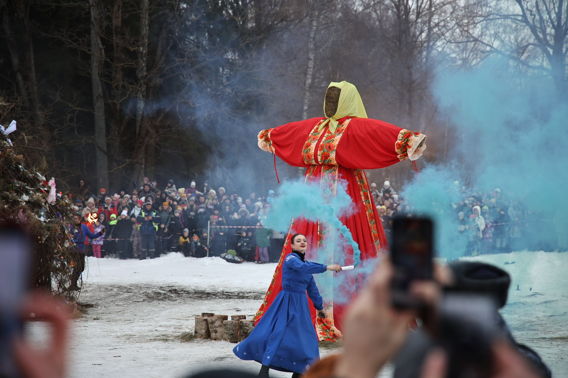 Широкая Масленица ГМЗ Павловск. Фотограф Валерий Сабрам