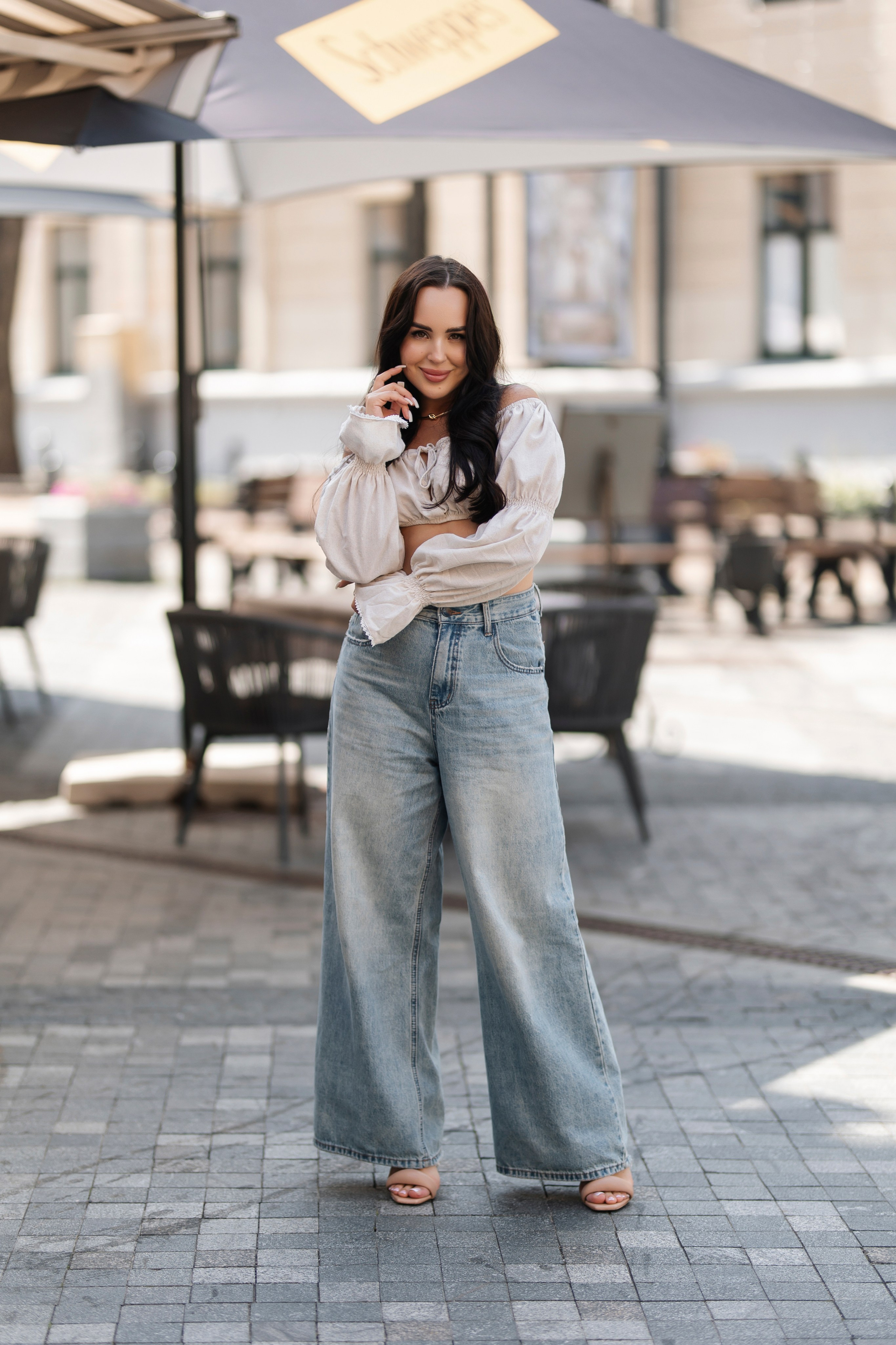 Уличная летняя съёмка для Насти в Минске