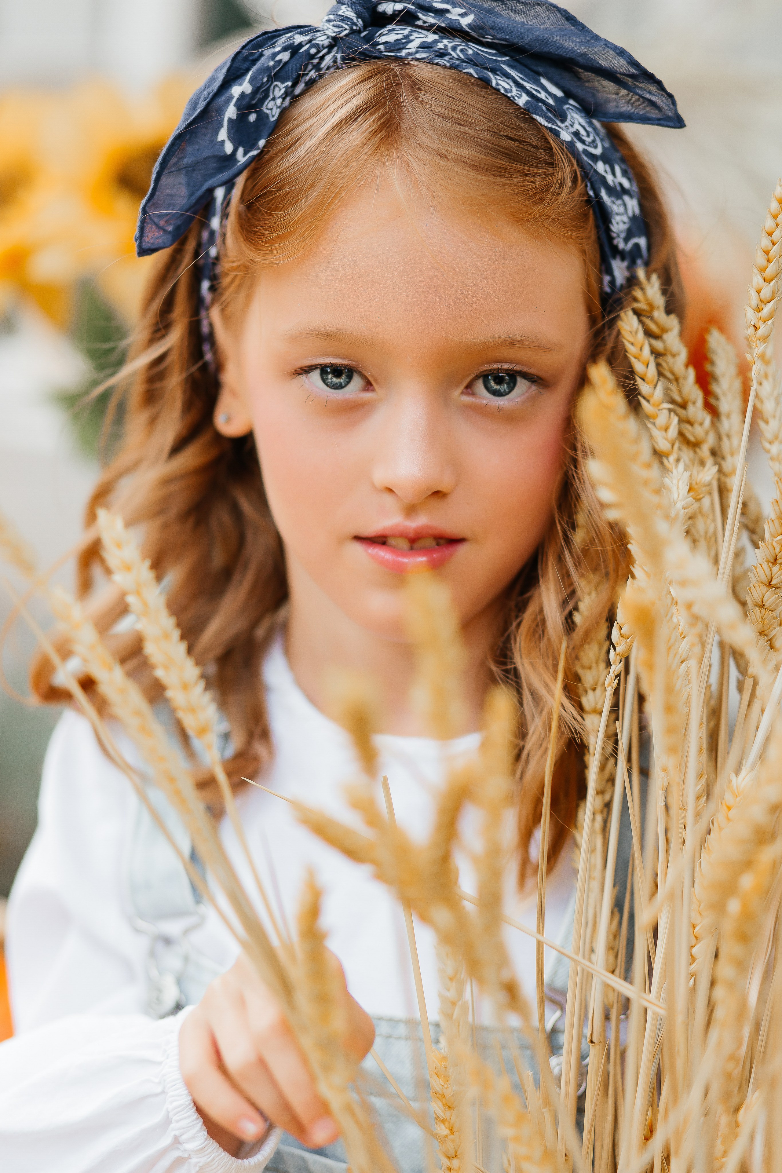 Осенняя детская фотосессия с арбузами. Фотограф в Подольске — Мария Бучнева