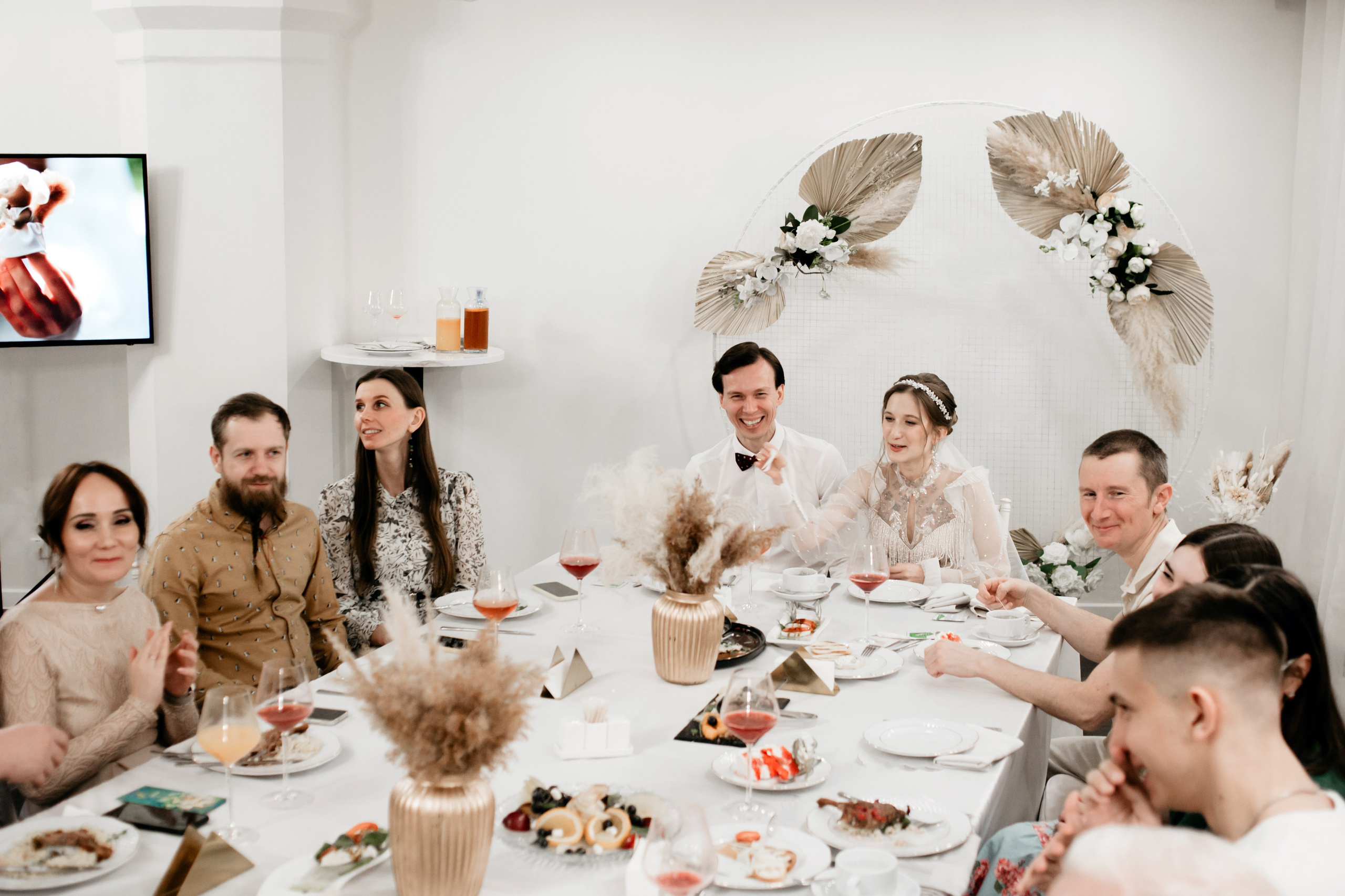 Свадебный банкет Анна и Дмитрия. Фотограф в Челябинске Ополихина Анна