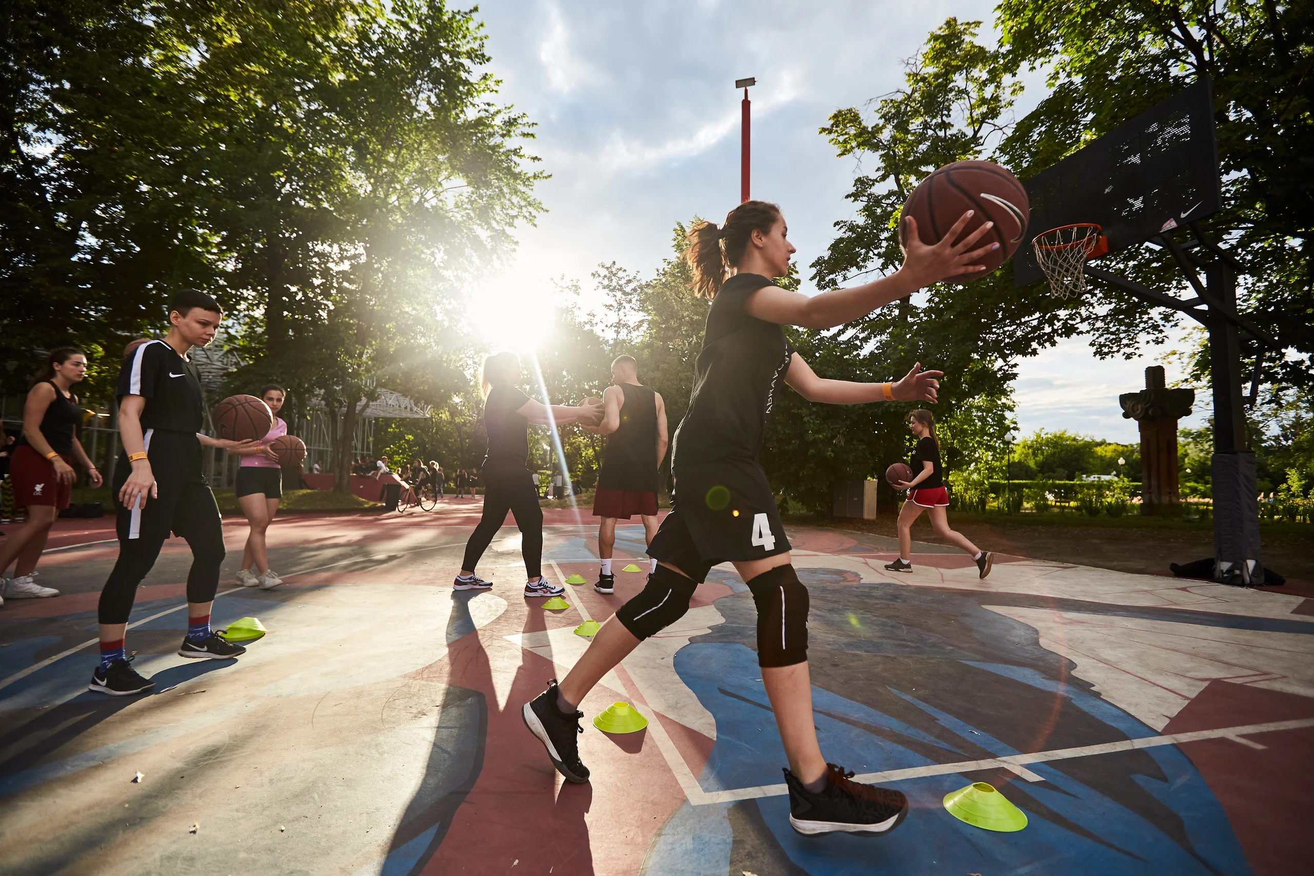 Nike «Play as Goddess» campaign. Спортивный и бизнес фотограф Арсений Голышкин