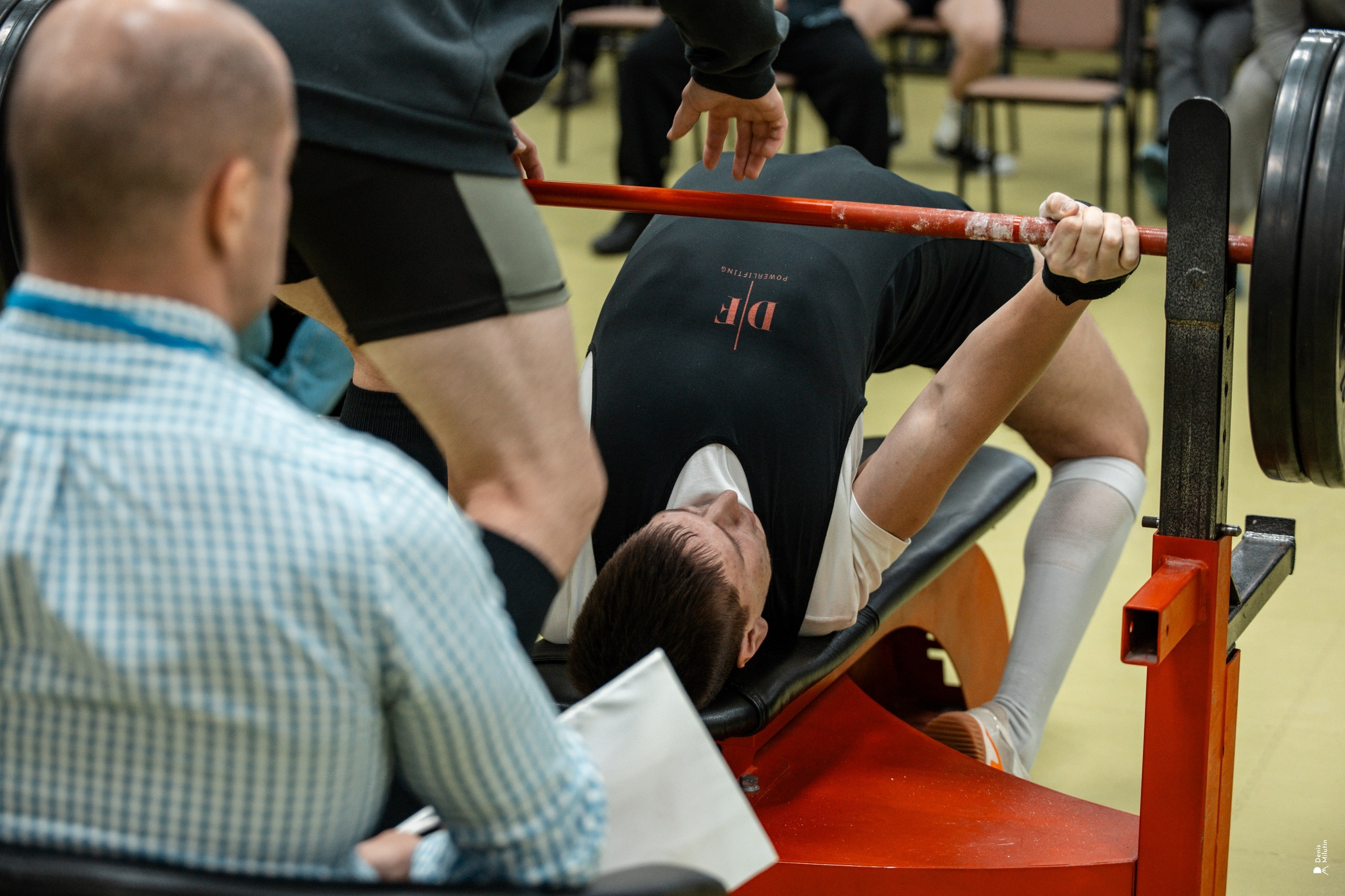 Турнир по жиму лёжа. Портретный фотограф Денис Милютин