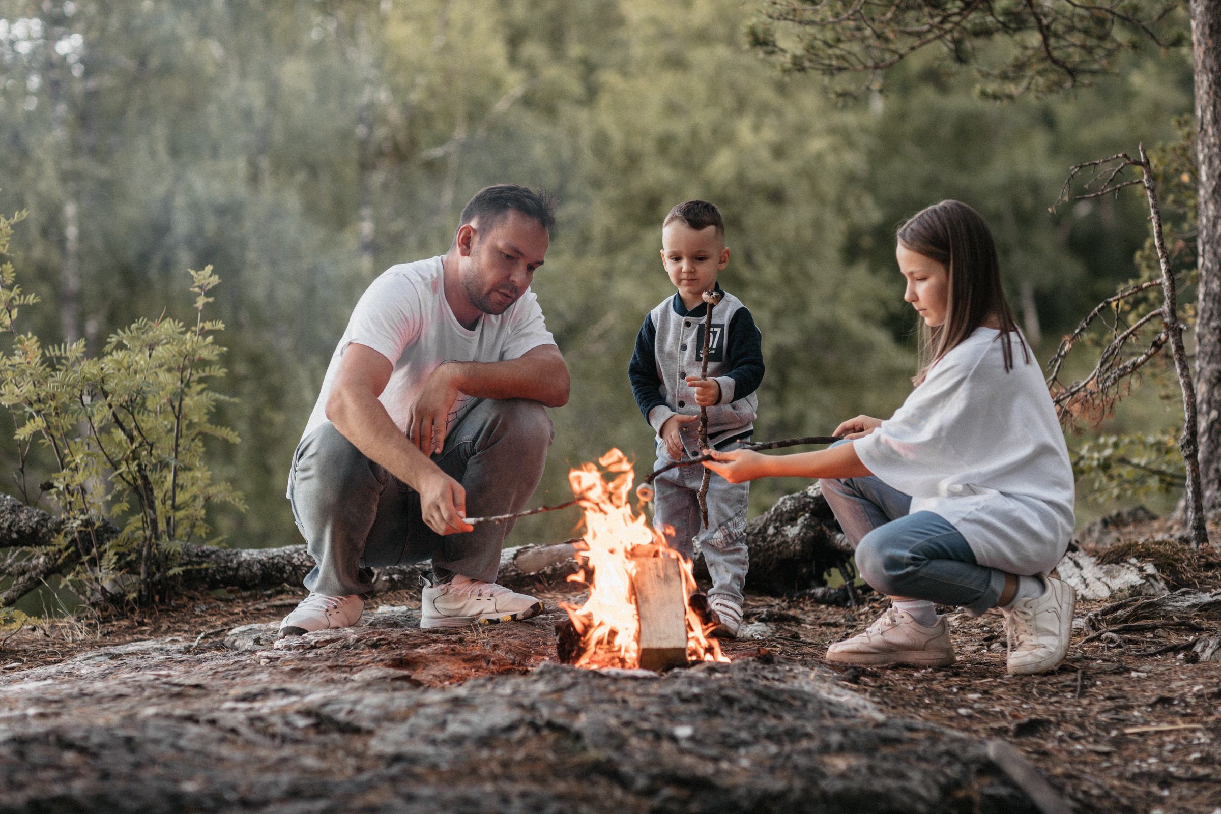 Первый костер. Свадебный и семейный фотограф в Магнитогорске Катя Буряк
