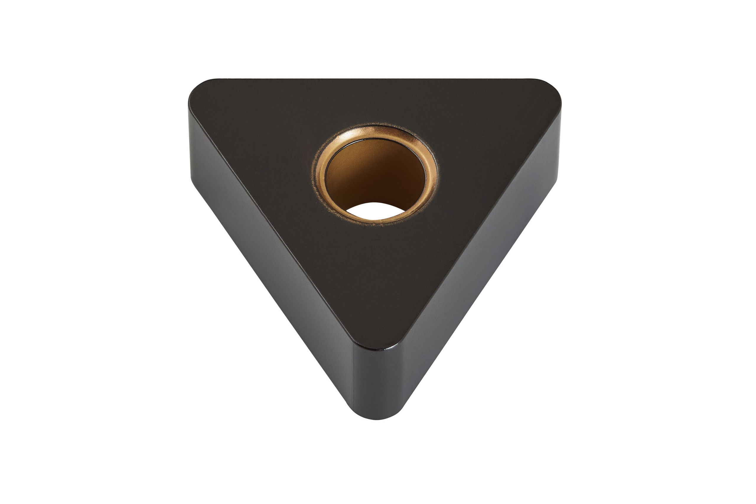 Съёмка со стекингом трехгранной режущей пластины, акмонометрия