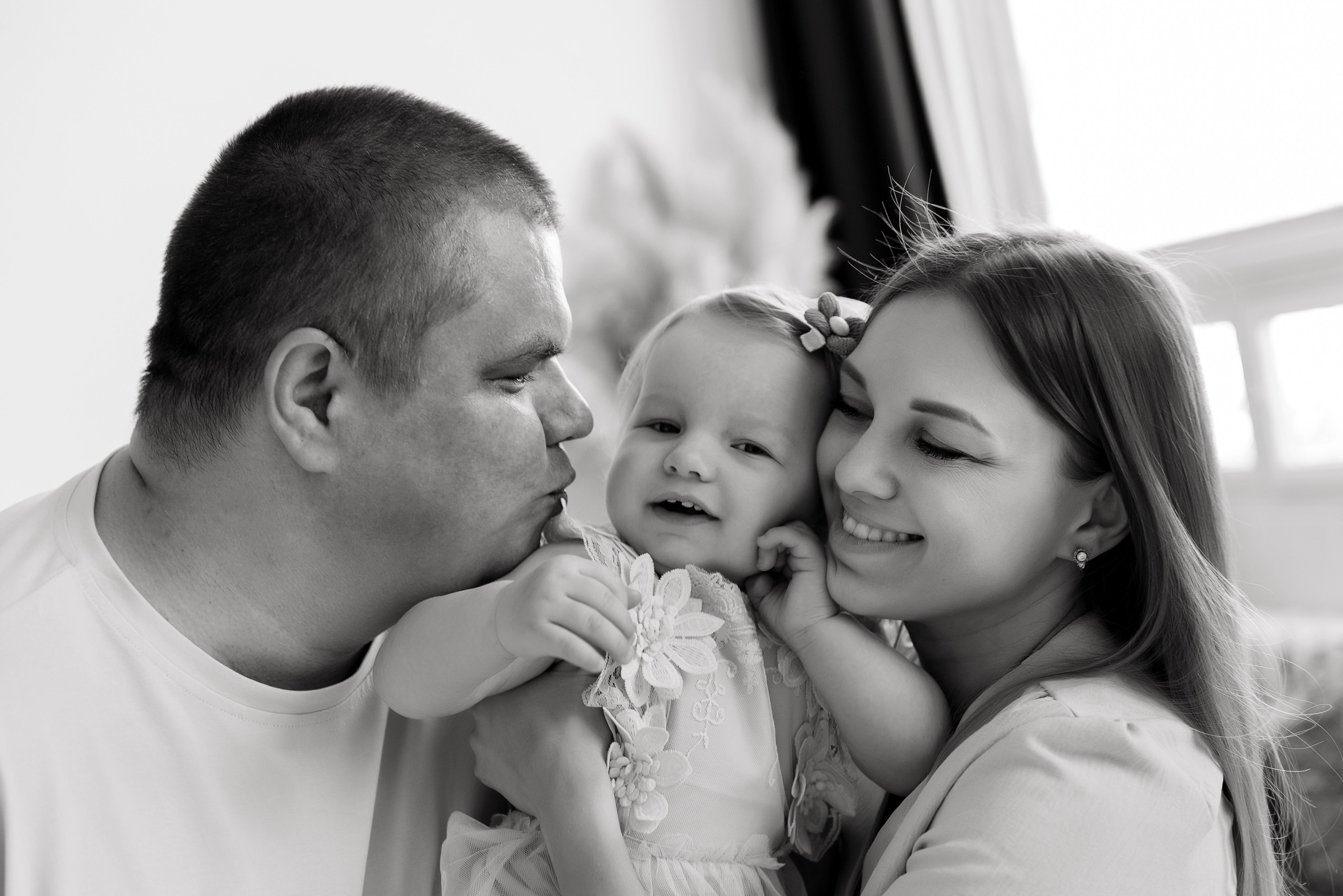 Семейная фотосессия 1 год в Москве. Детский фотограф в Долгопрудном и Москве