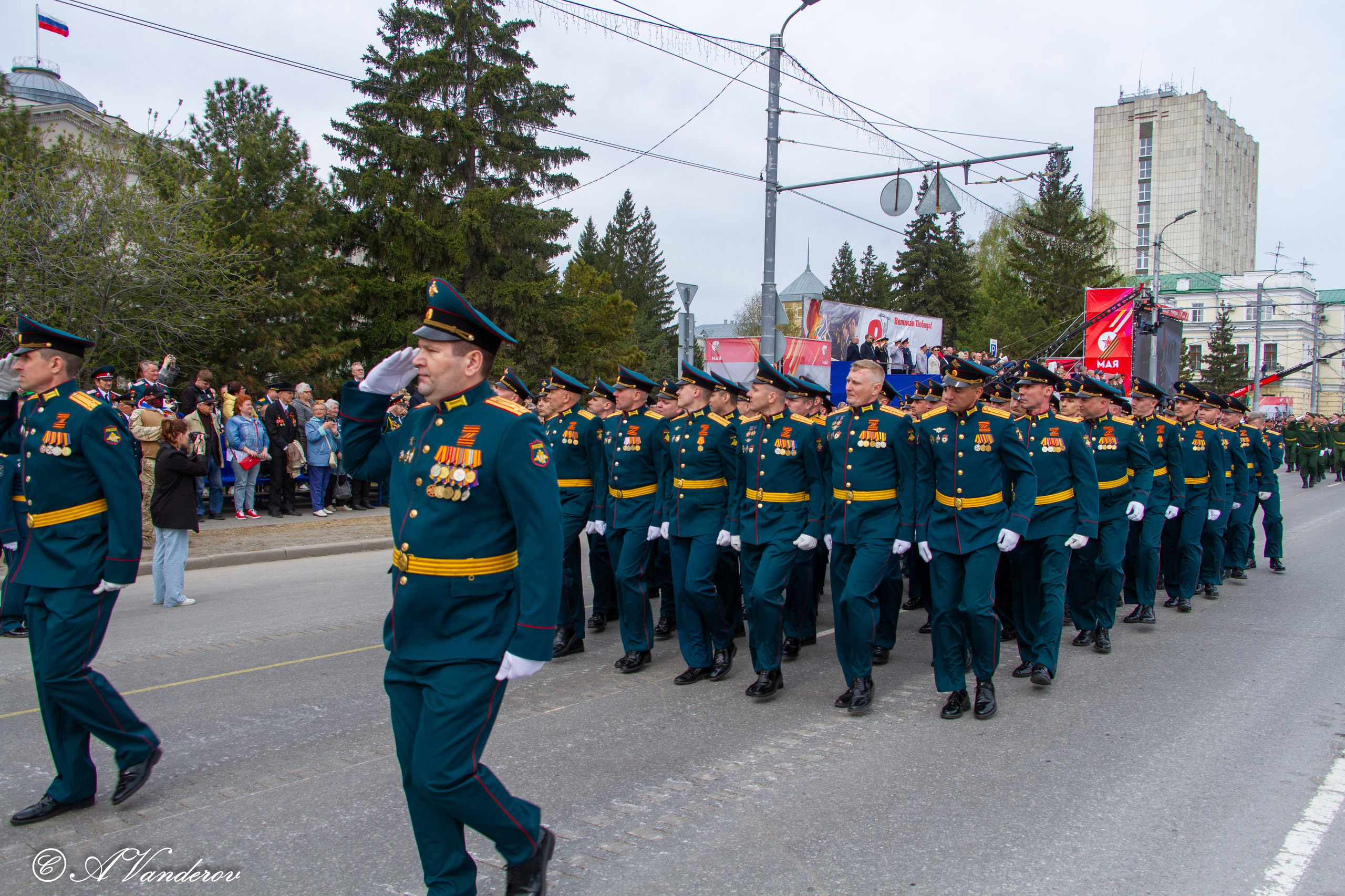 Парад Победы Омск 2024. Фотограф Омск | Александр Вандеров