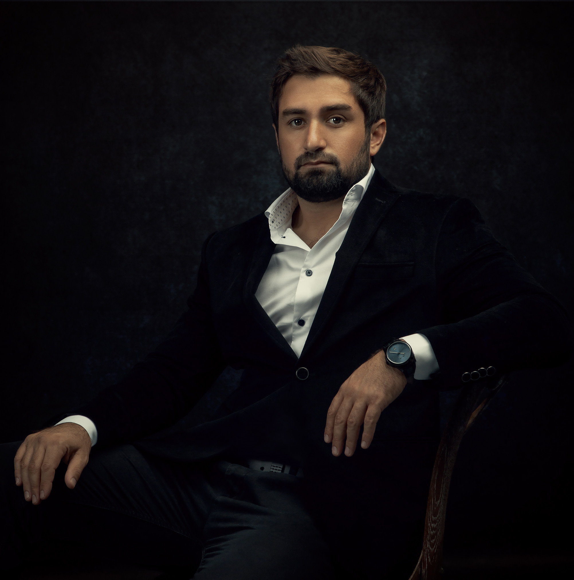 Мужской портрет. Фотограф Таня Тощевикова