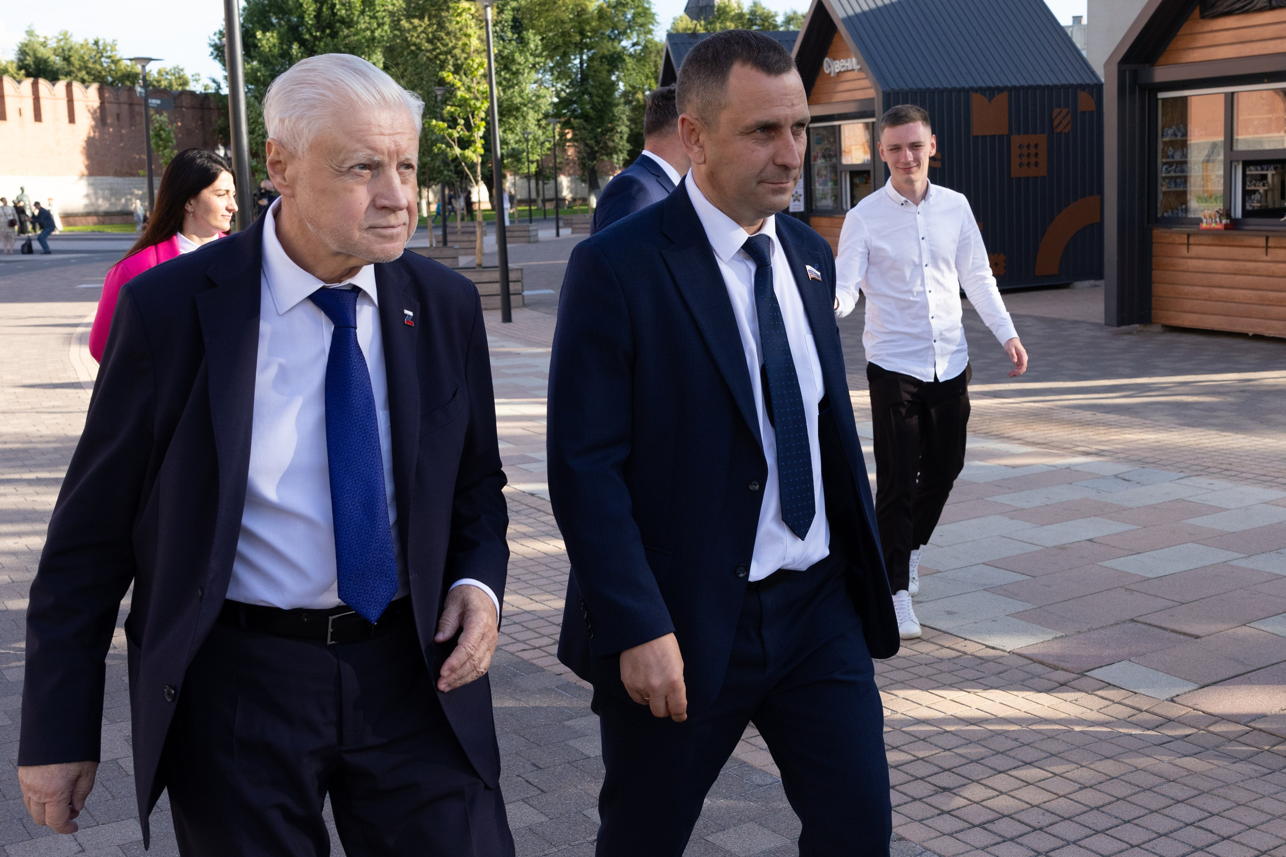 Визит лидера партии Справедливая Россия Миронова С. М. в г. Тулу. Фотограф в Туле — Борисов Николай