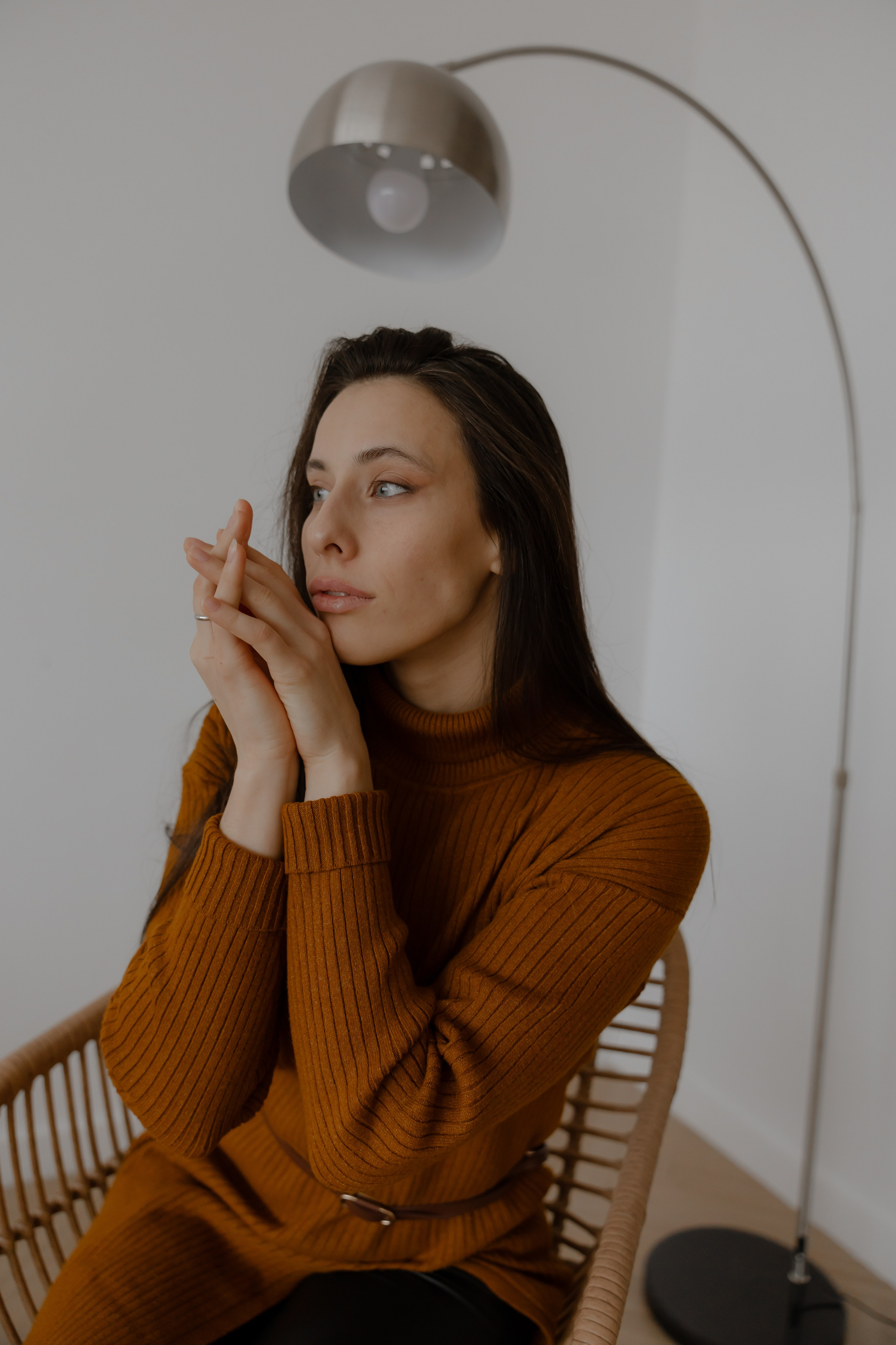 Женский портрет в студии. Фотограф в Новосибирске Екатерина Васильева