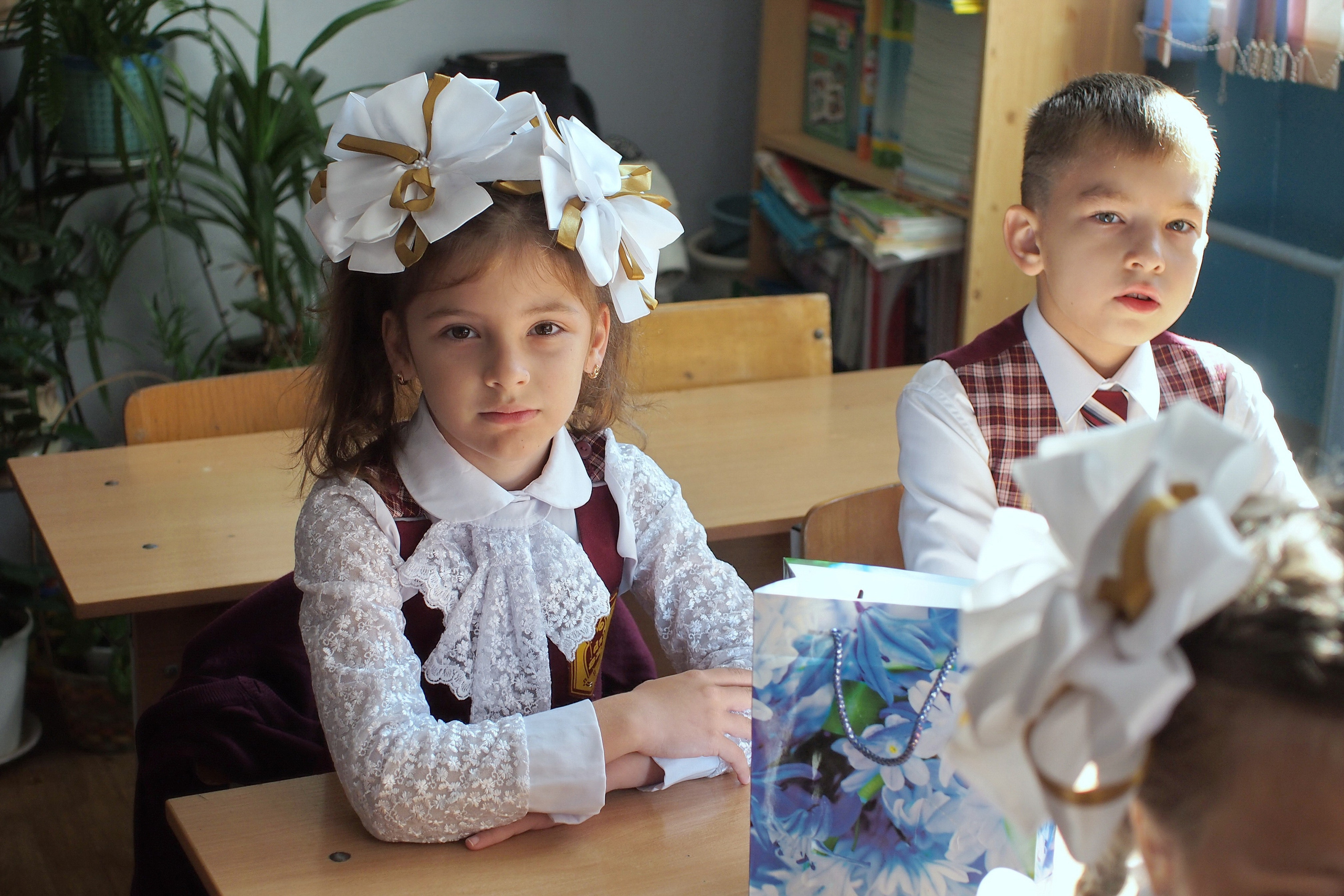 Первый раз в 1 класс. Фотограф Людмила Панюхина г. Нижний Новгород