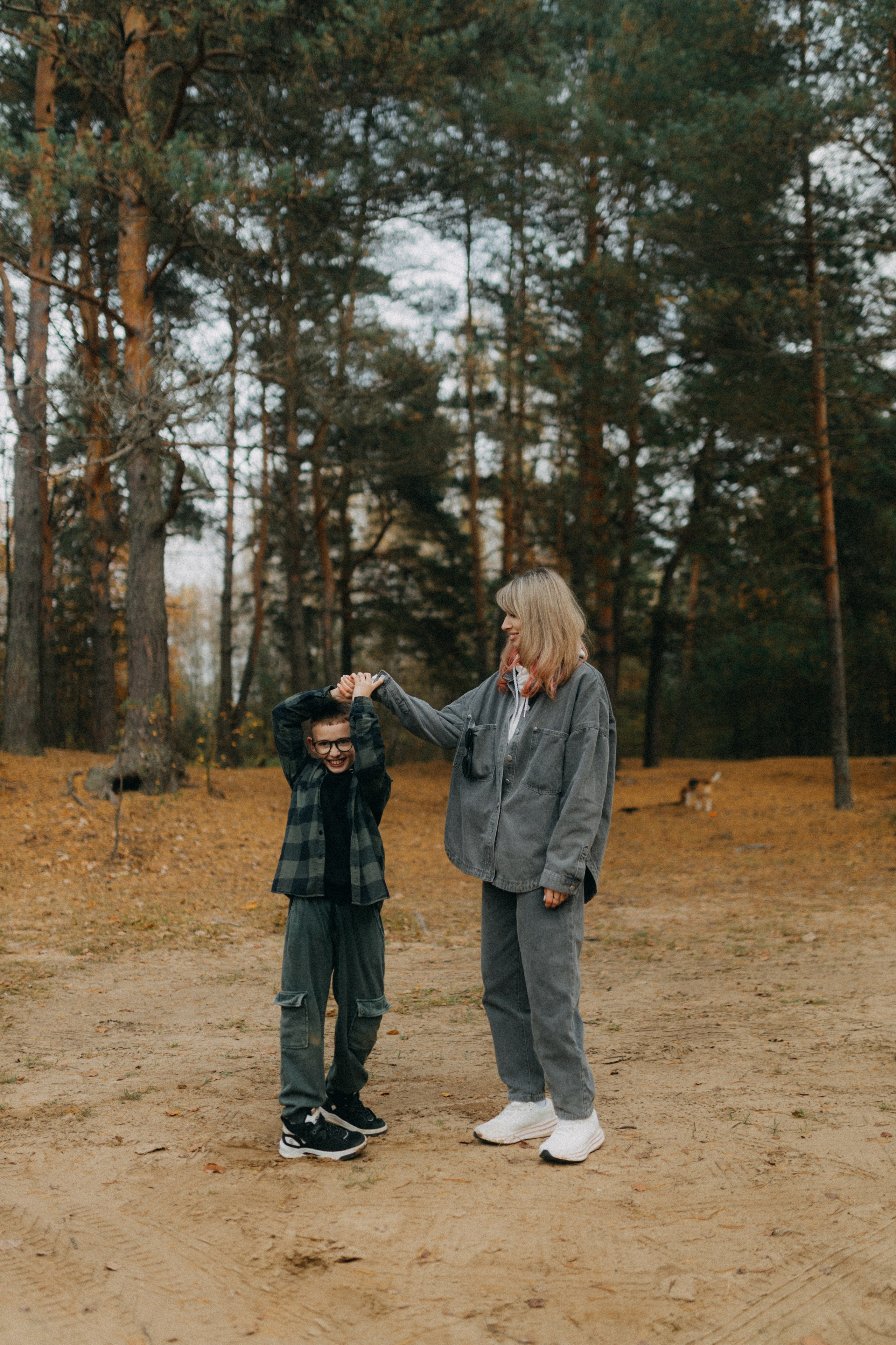 Ксюша & Федя. Прогулка с Лайдом. Фотограф НОГИНСК, Москва, Анастасия Белая