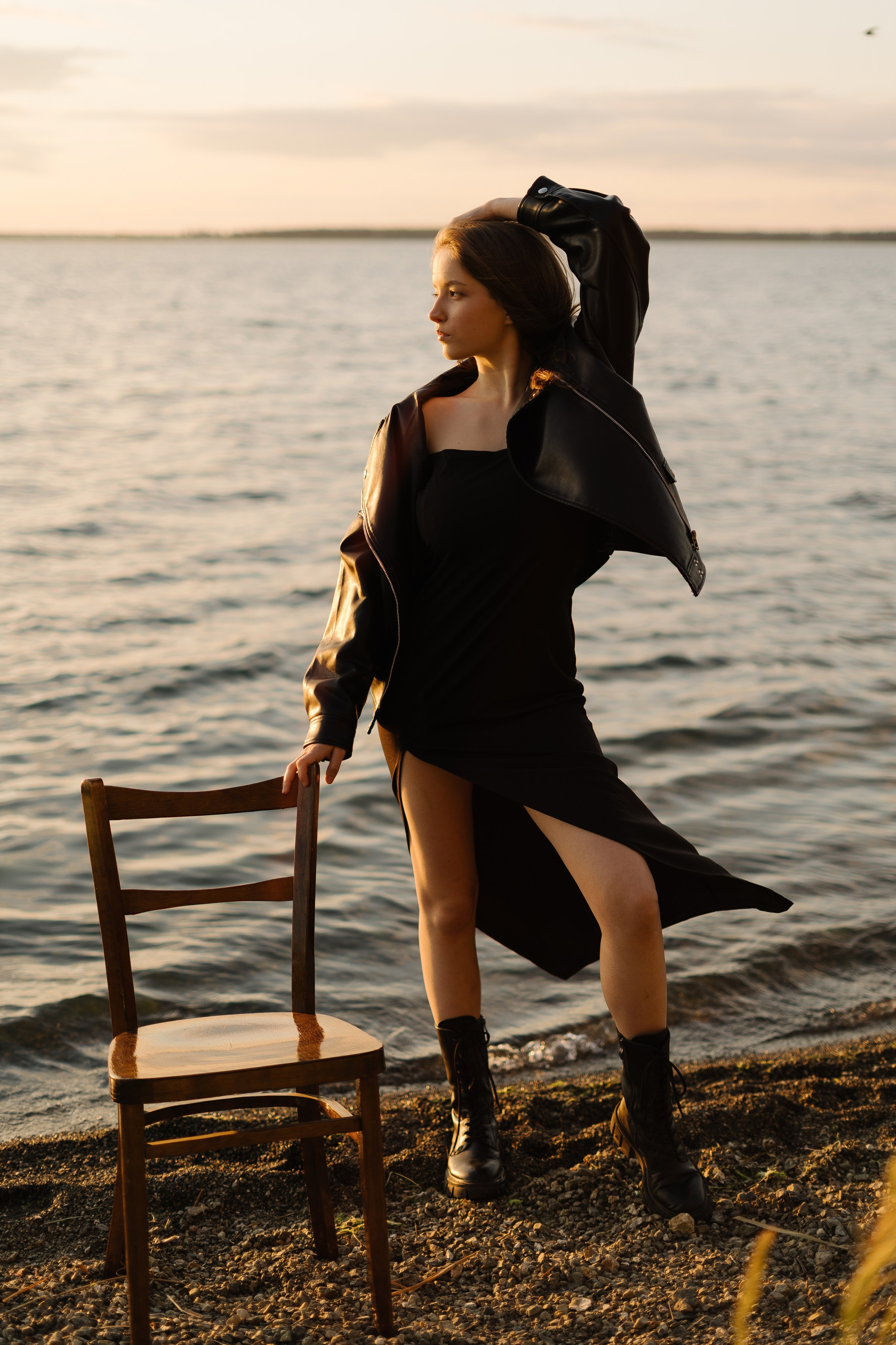 Вечер на берегу. Семейный фотограф в Челябинске Юлия Короткова