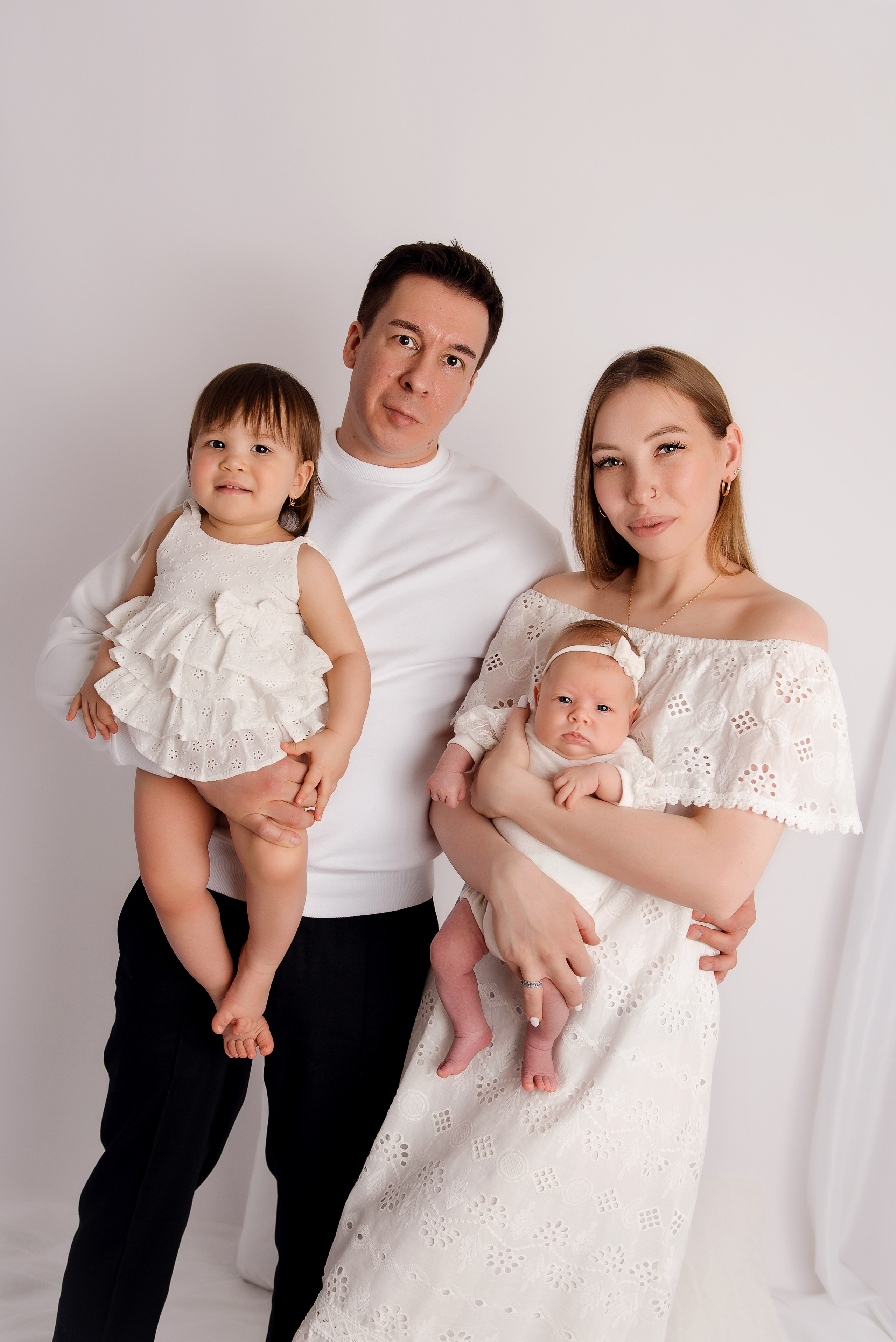 Малышке 1,5 месяца. Детский фотограф в Долгопрудном и Москве