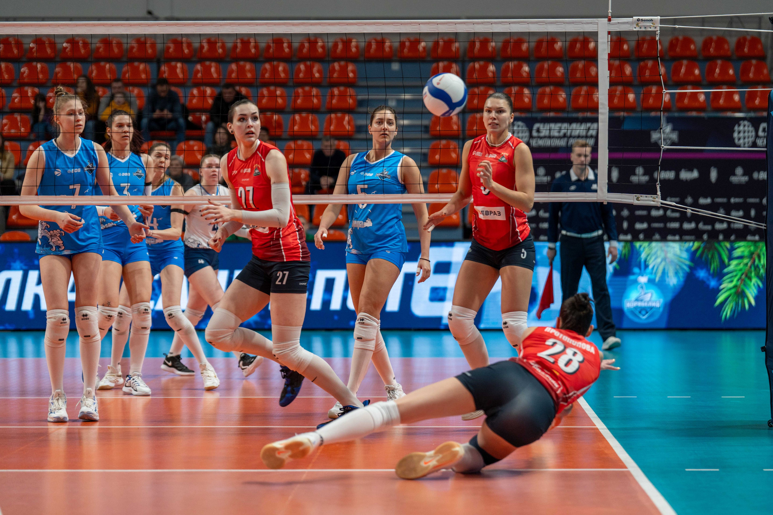 Корабелка — Уралочка-НТМК: фотогалерея 17-го тура Суперлиги 2025/26 | Антон Гауф. Спортивный фотограф в Санкт-Петербурге | Антон Гауф