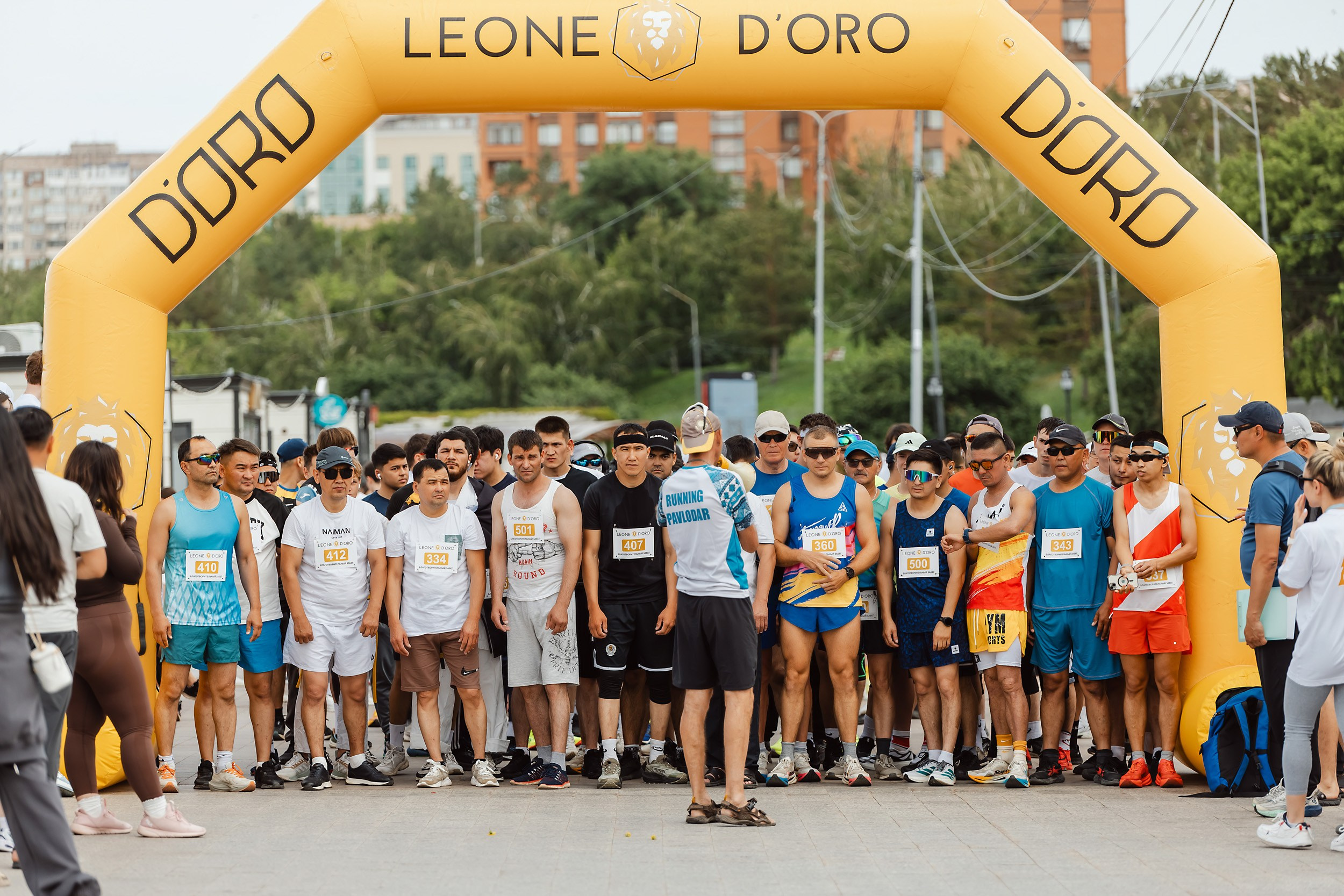 Благотворительный Марафон Leone D'oro. Кипятком Павлодар