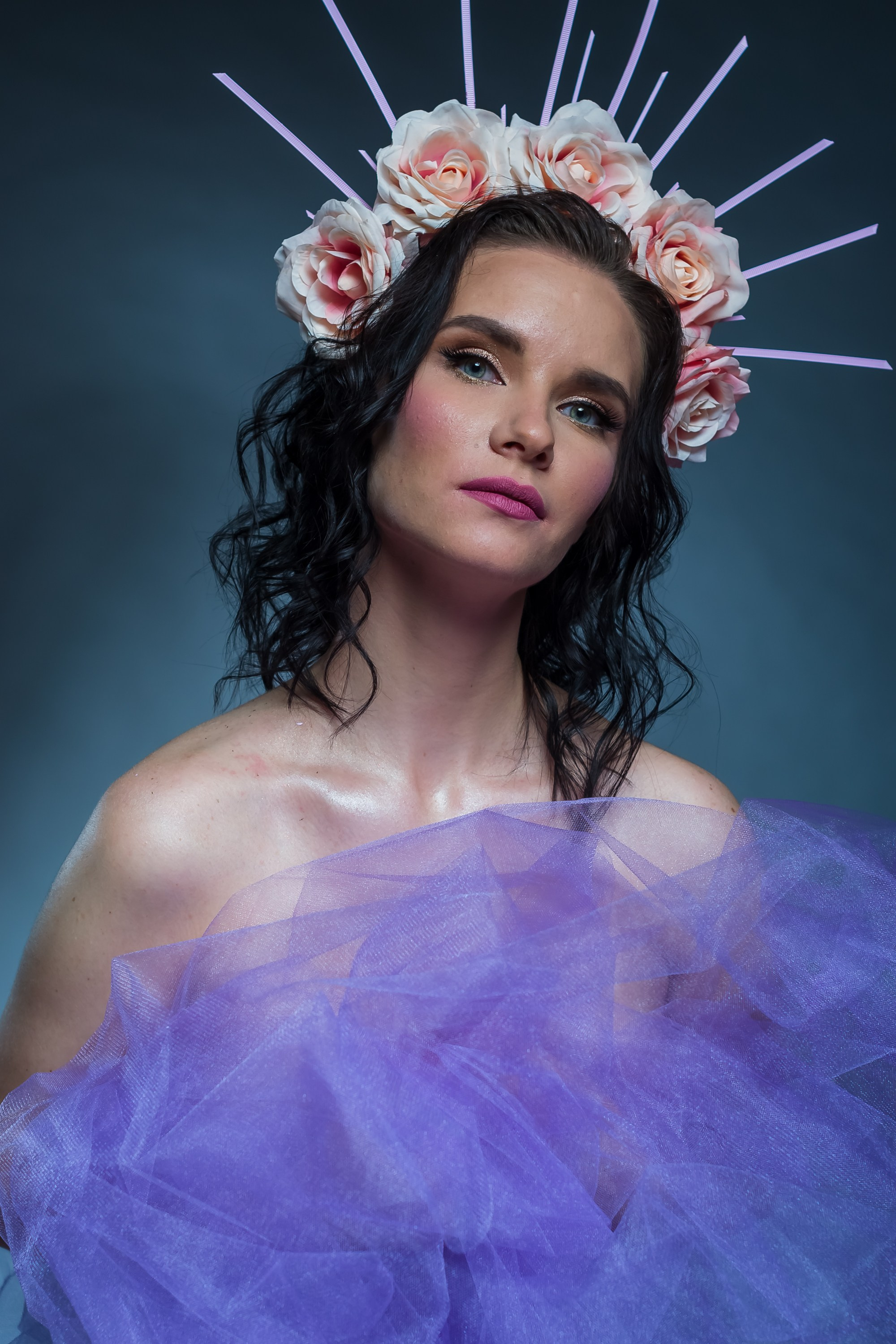 Бьюти съемка Юлии. Фотограф Тула творческие фотосессии недорого Ольга Ромашина