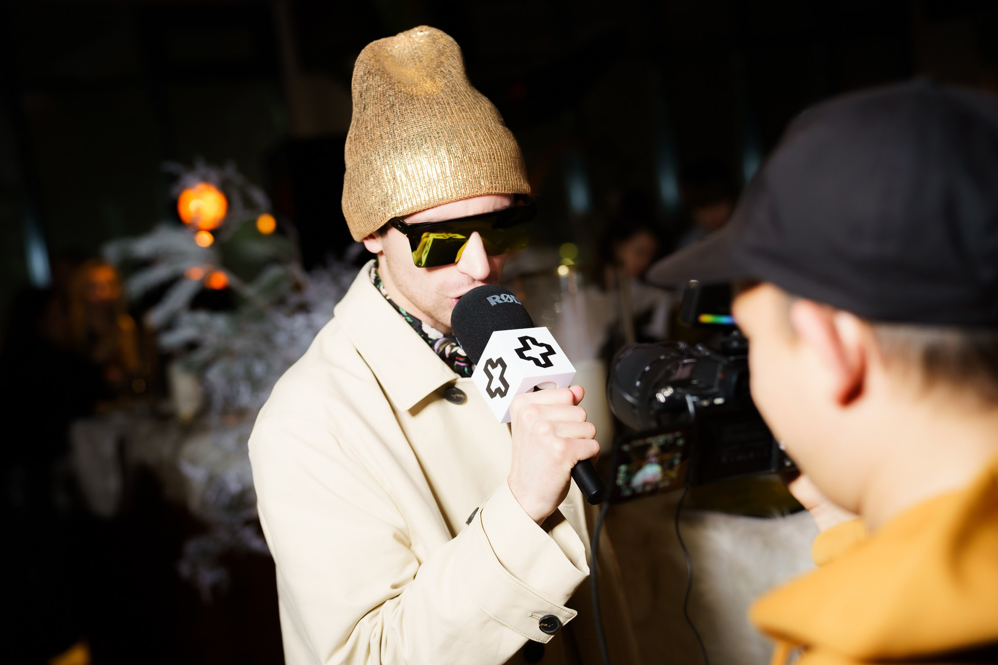 Традиционная золотая вечеринка INTERIOR+DESIGN, приуроченная к выходу главного номера года Gold Edition 2024. Фотограф Василий Буланов