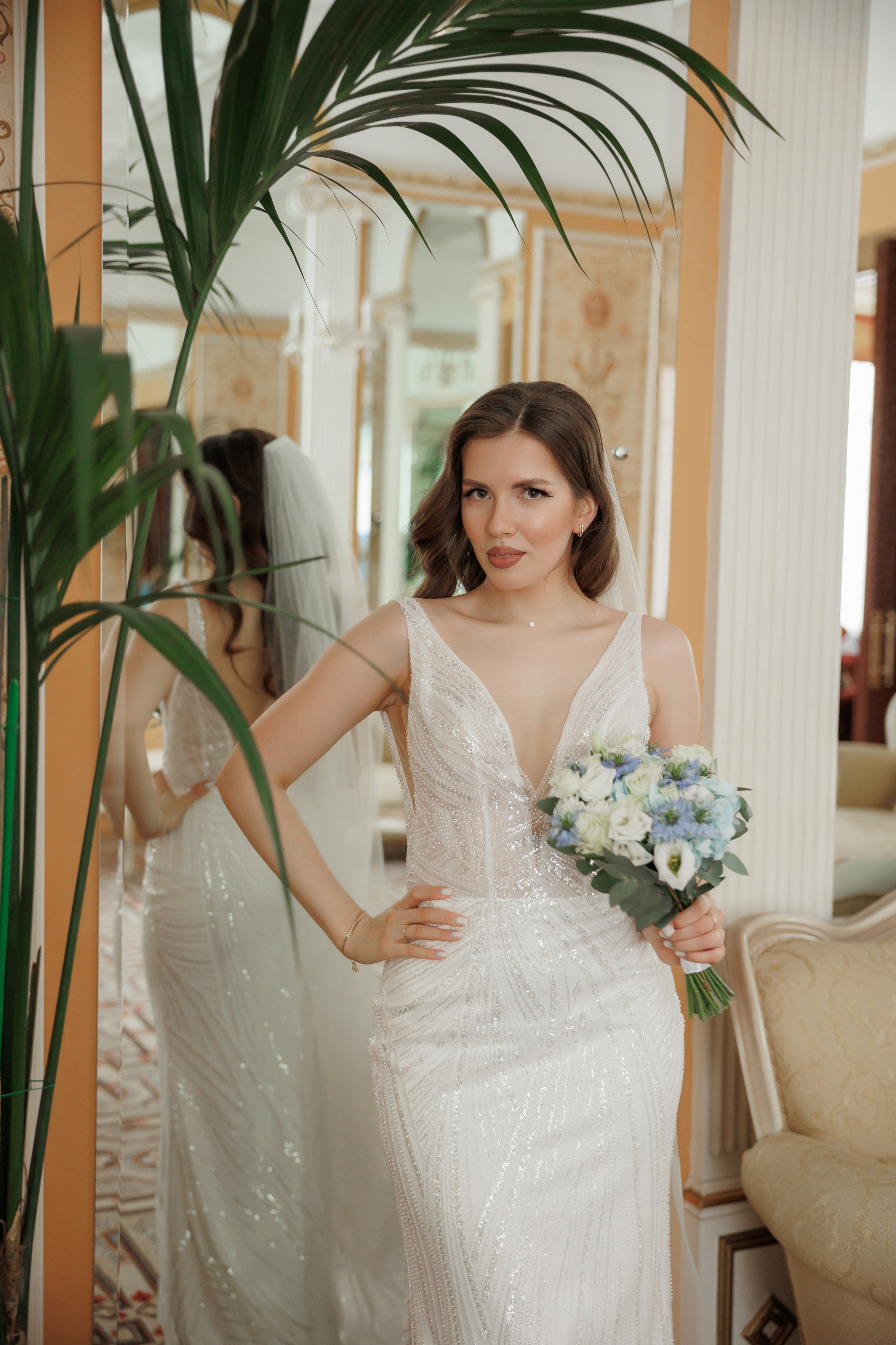 Даша и Дима, Грибоедовский ЗАГС. Свадебный и репортажный фотограф (Москва, Королев и другие)