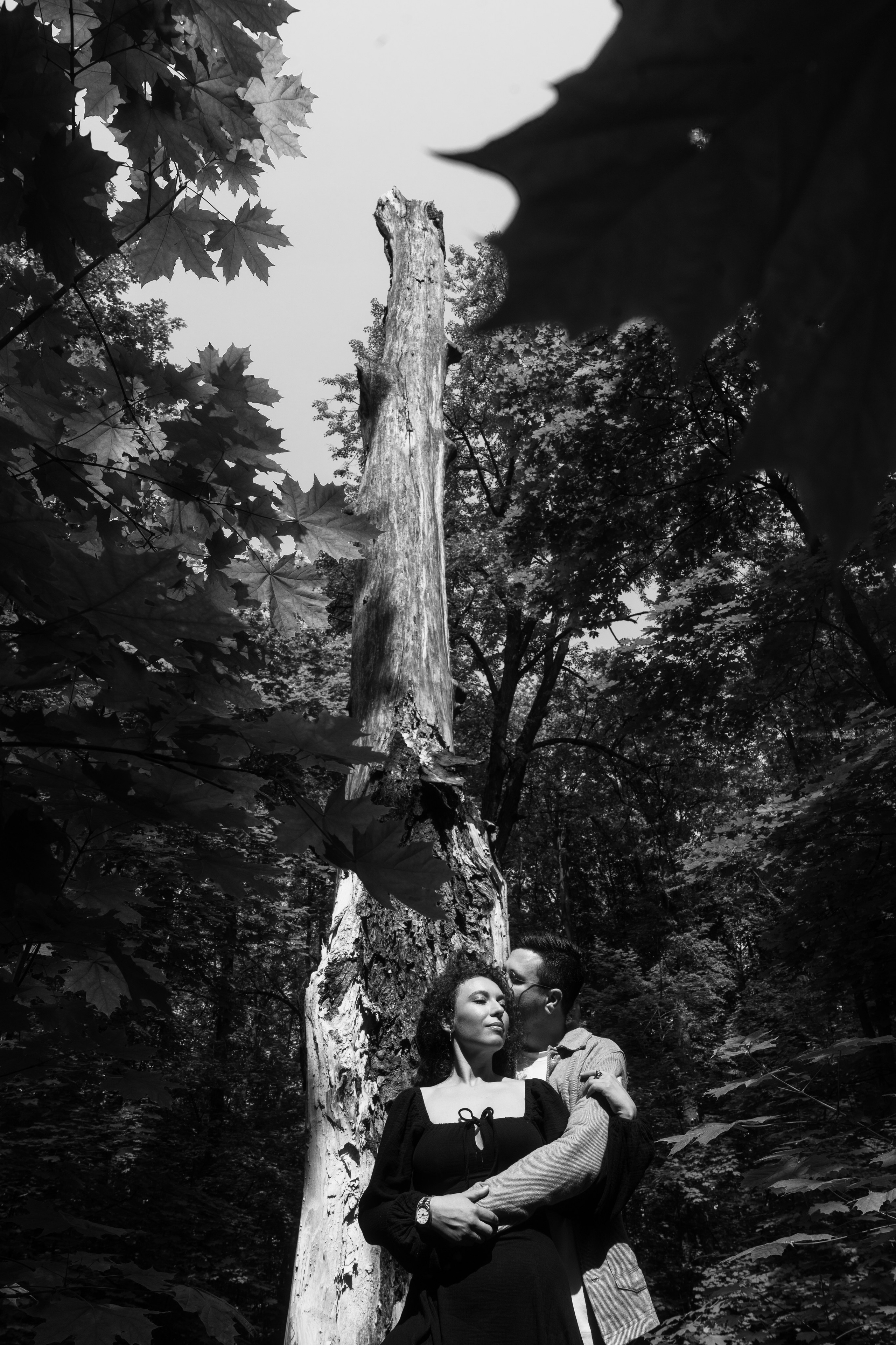 Love Story Олега и Майи в Московском парке. Саша Потапкин Фотограф. Сочи, Екатеринбург, Москва