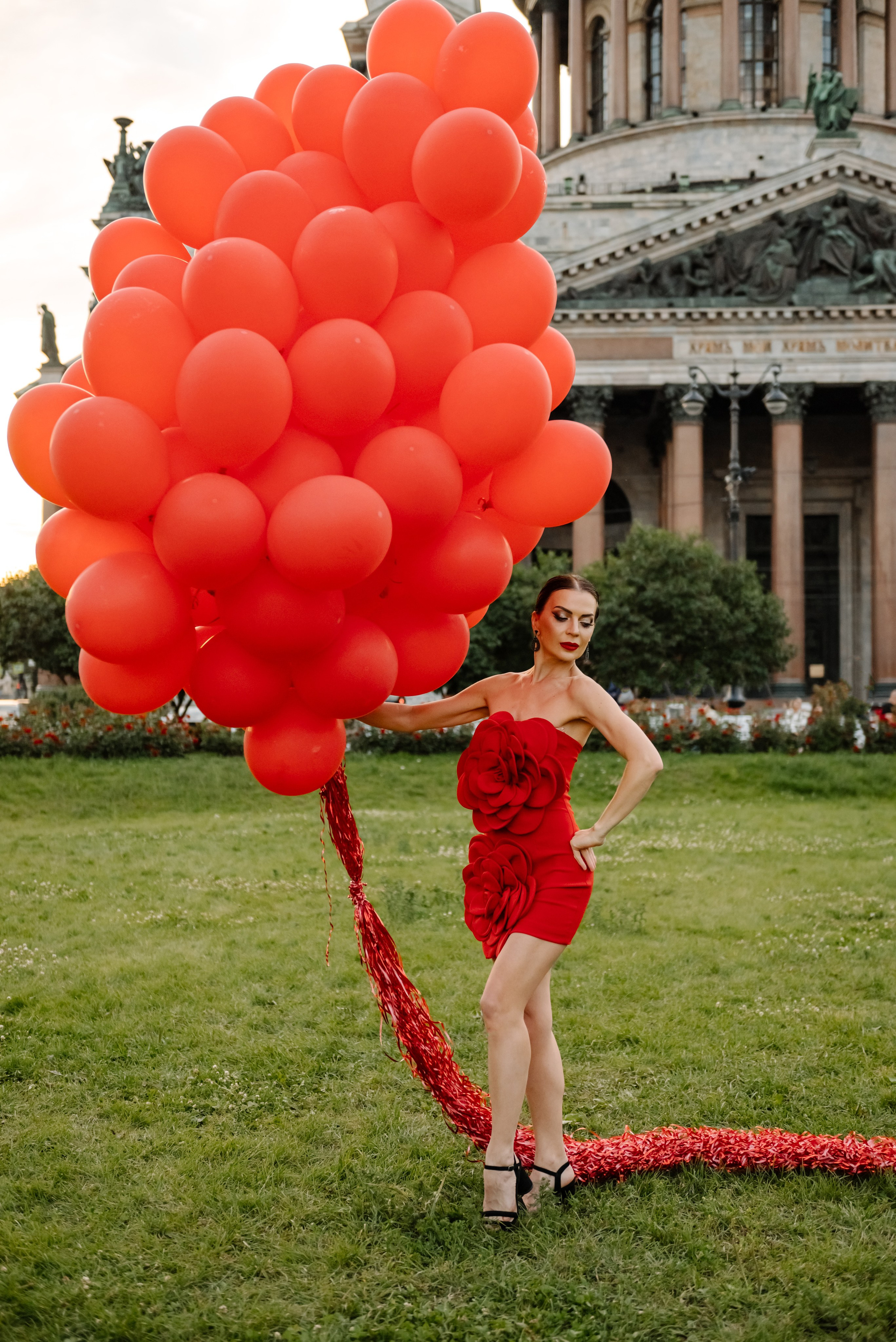 Индивидуальная. Татьяна у Исаакиевского собора. Свадебный и сеейный фотограф в Санкт-Петербурге Елена Худякова