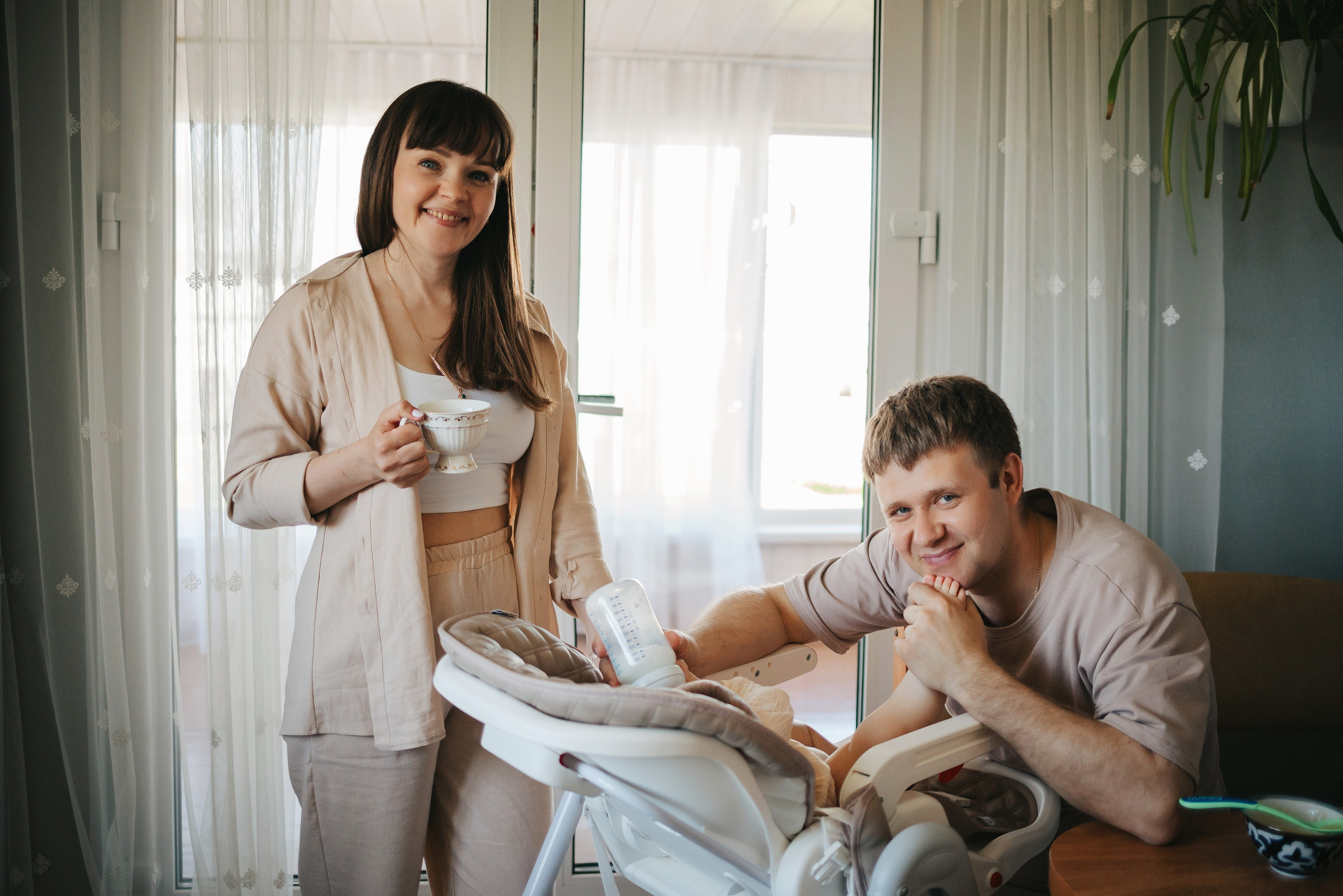 Женя, Валя и Злата. Семейный lifestyle фотограф в Санкт-Петербурге Людмила Пахомова