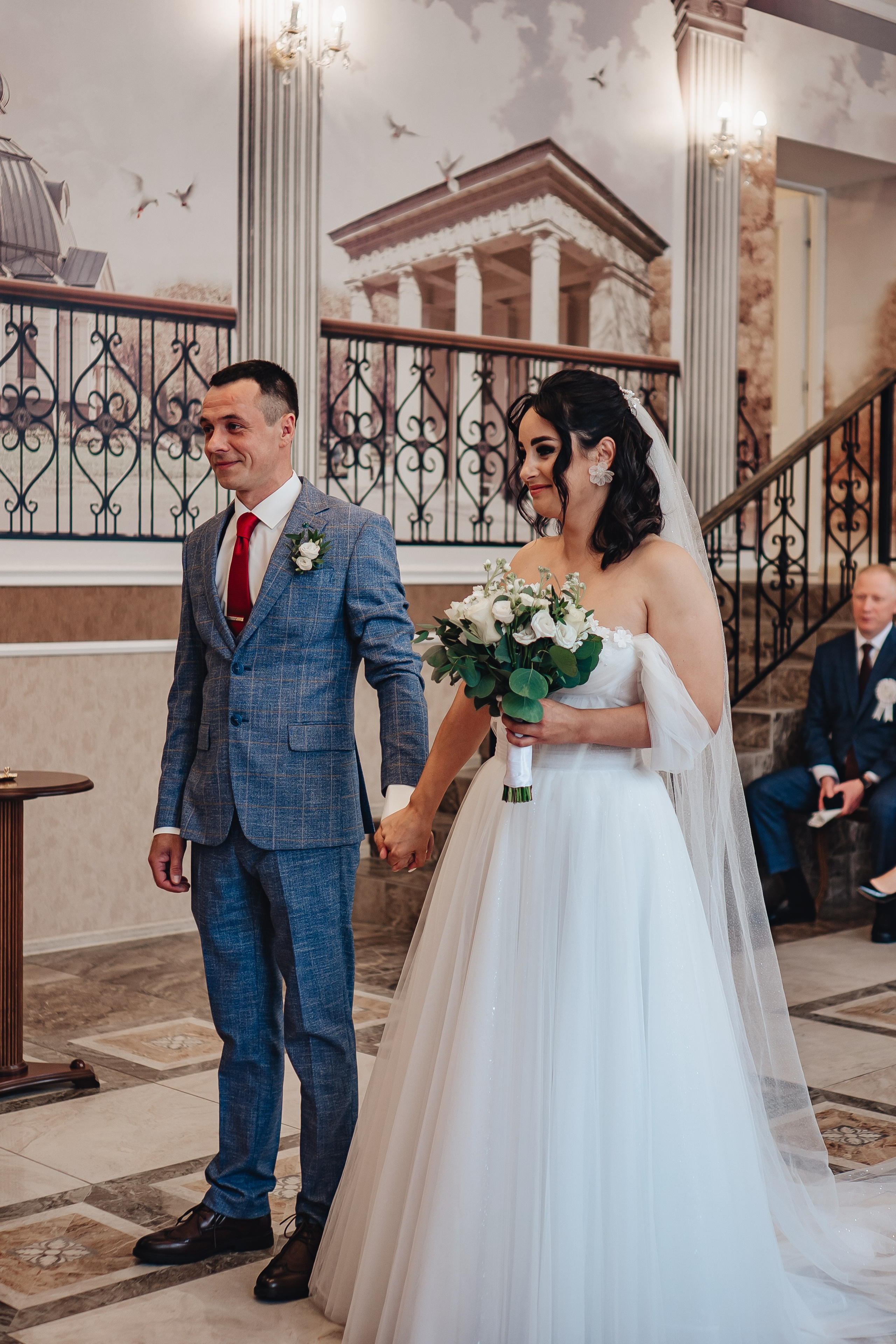 СВАДЕБНАЯ СЬЕМКА В ЗАГСЕ НА МОСКОВСКОМ ПРОСПЕКТЕ. Профессиональный фотограф, Санкт-Петербург — Виктория Богомолова