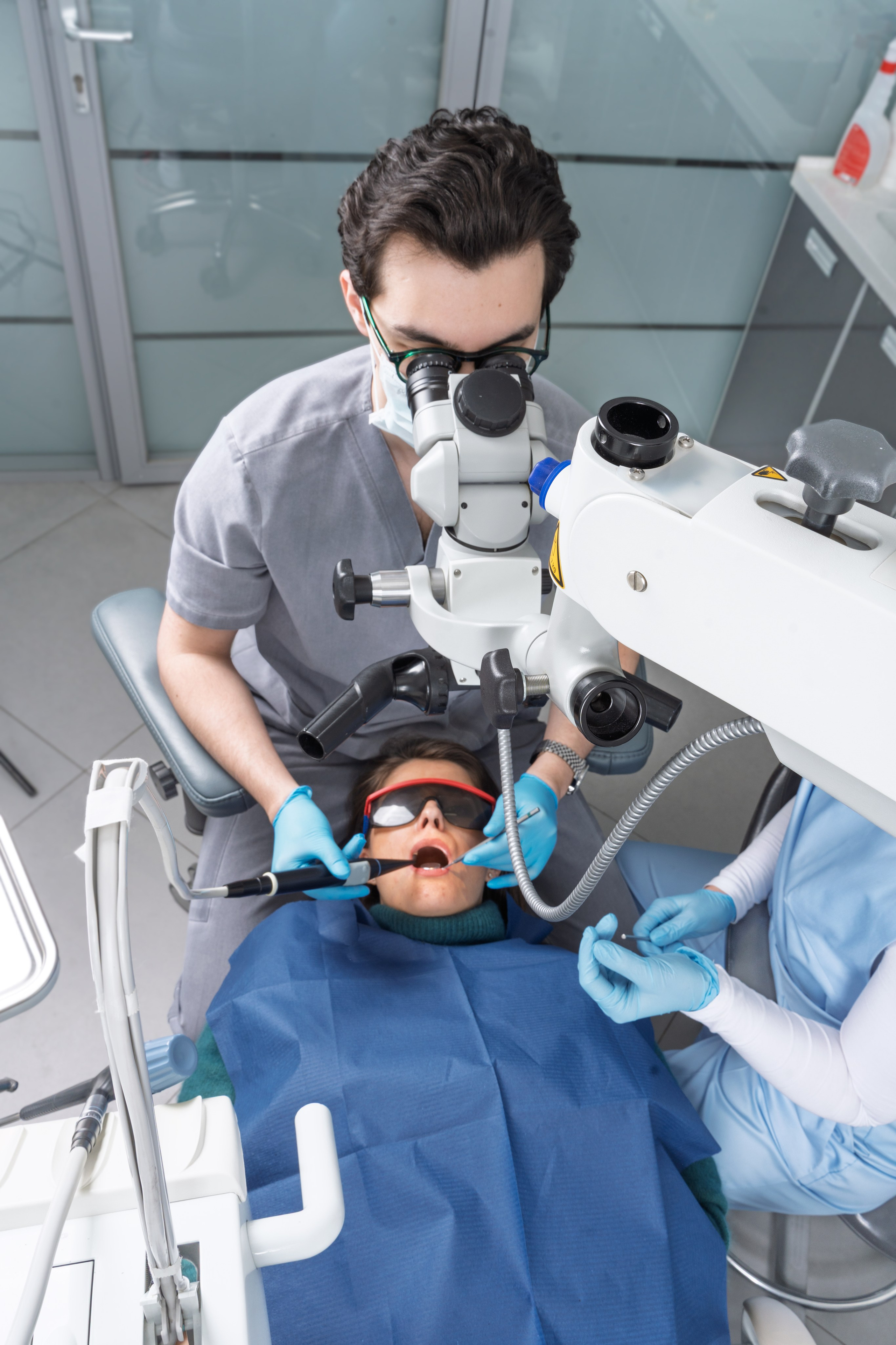 Съёмка для стоматологической клиники Prime smile. Портретный фотограф в Москве Фарид Леонов