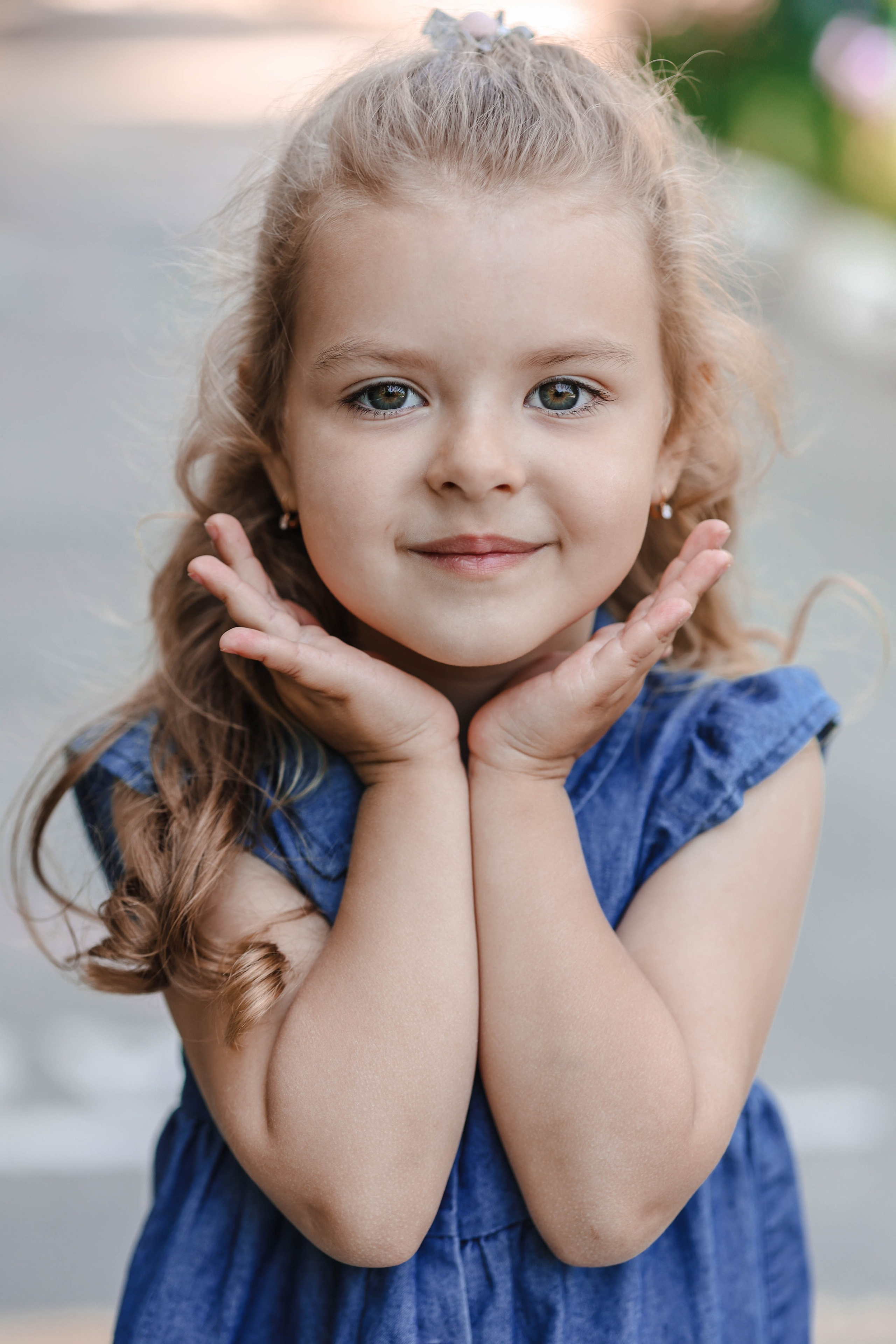 Солнечные портретные снимки девочки. Фотограф в Липецке Ирина Козлова
