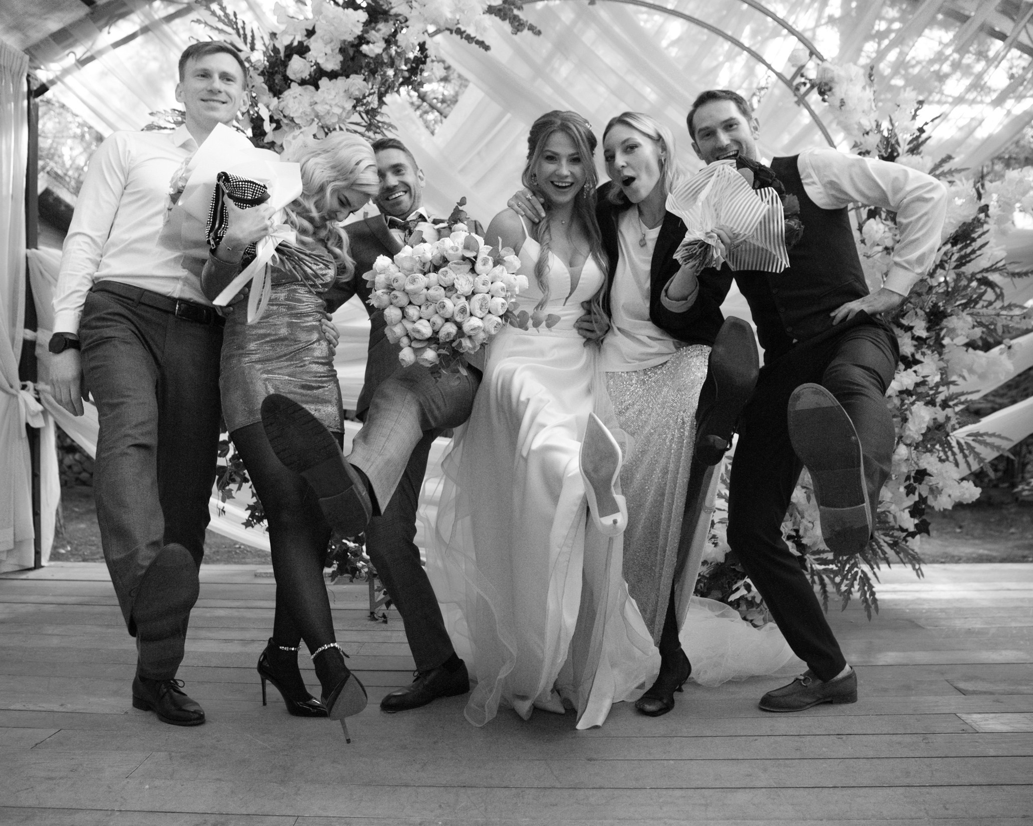 Свадьба с гостями. Свадебный и портретный фотограф Москва