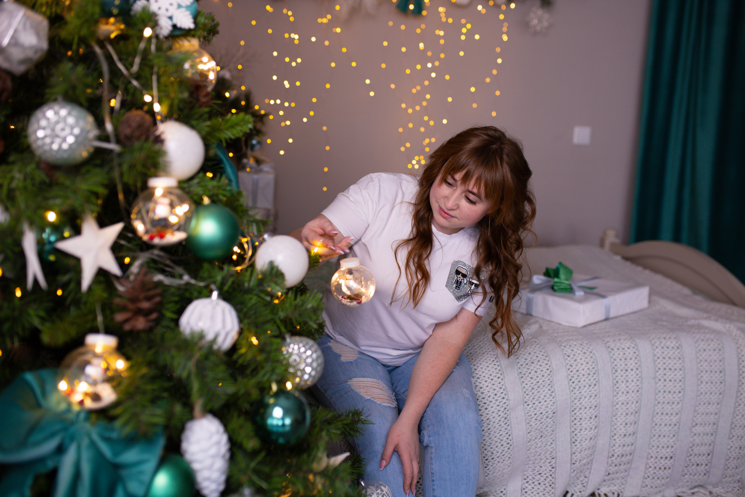 Семейная новогодняя фотосессия. Свадебный и семейный фотограф Виолетта в Липецке