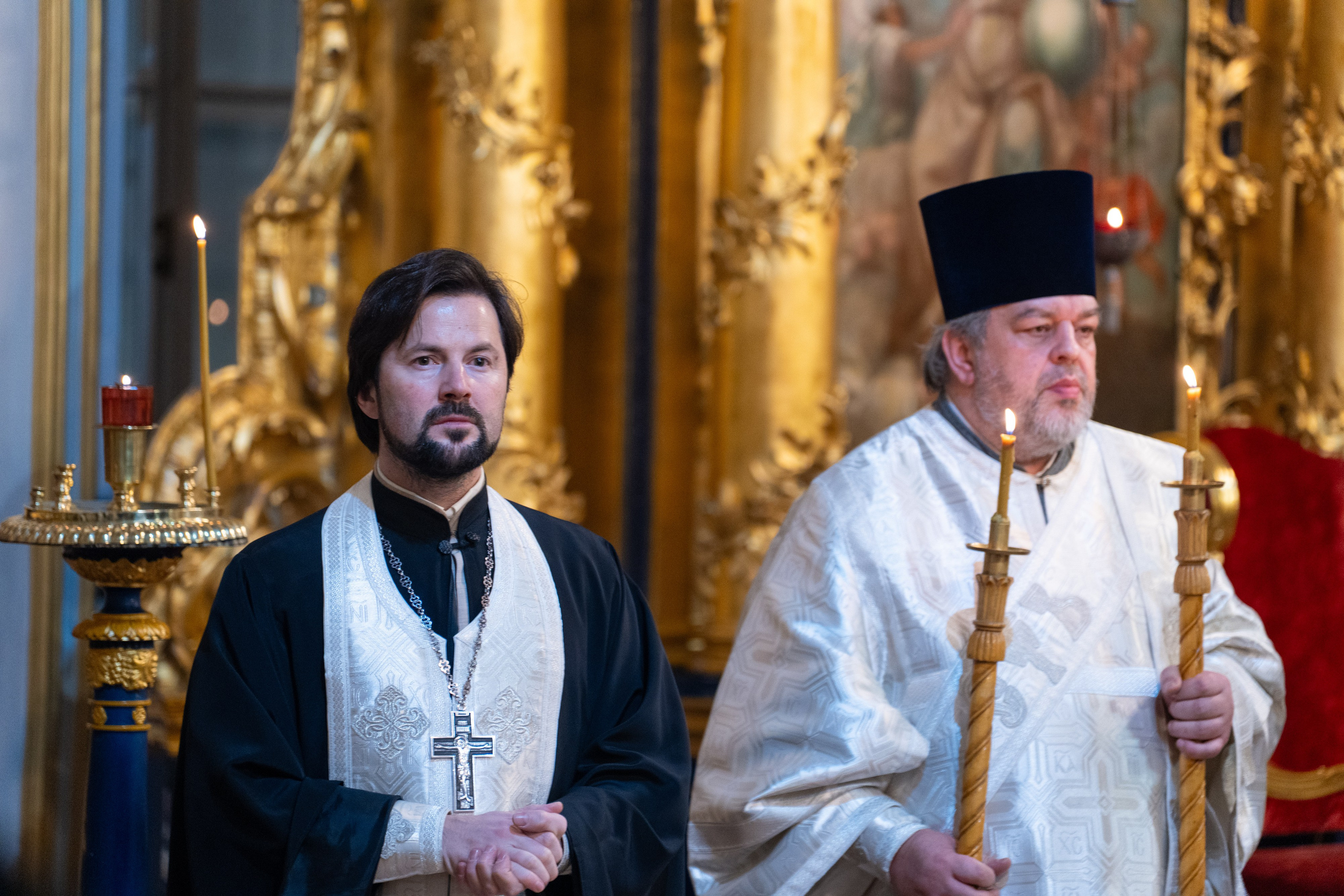 Праздничное бдение в Николо-Богоявленском морском соборе. НИКОЛО-БОГОЯВЛЕНСКИЙ МОРСКОЙ СОБОР