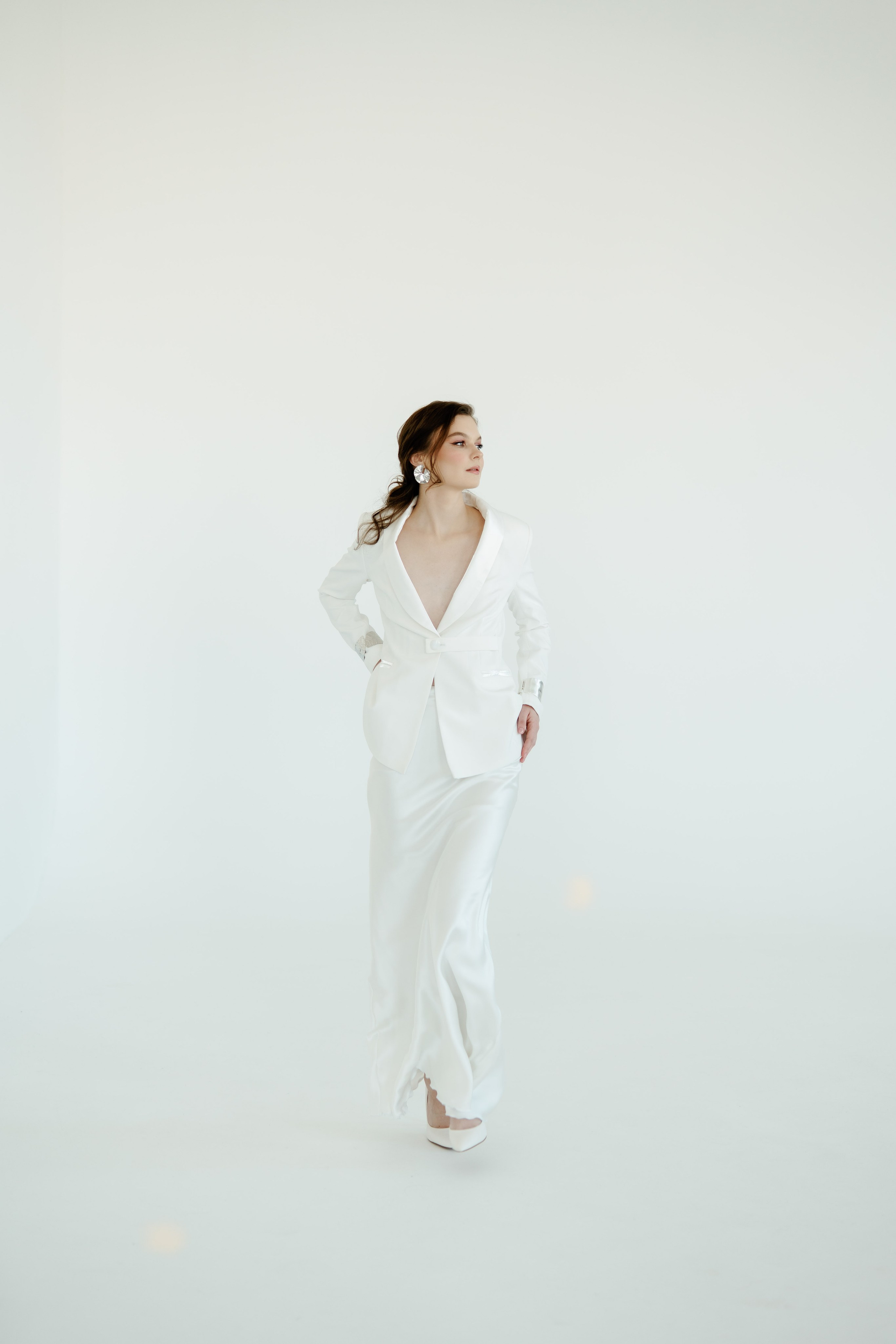 Фотосессия свадебных платьев в студии