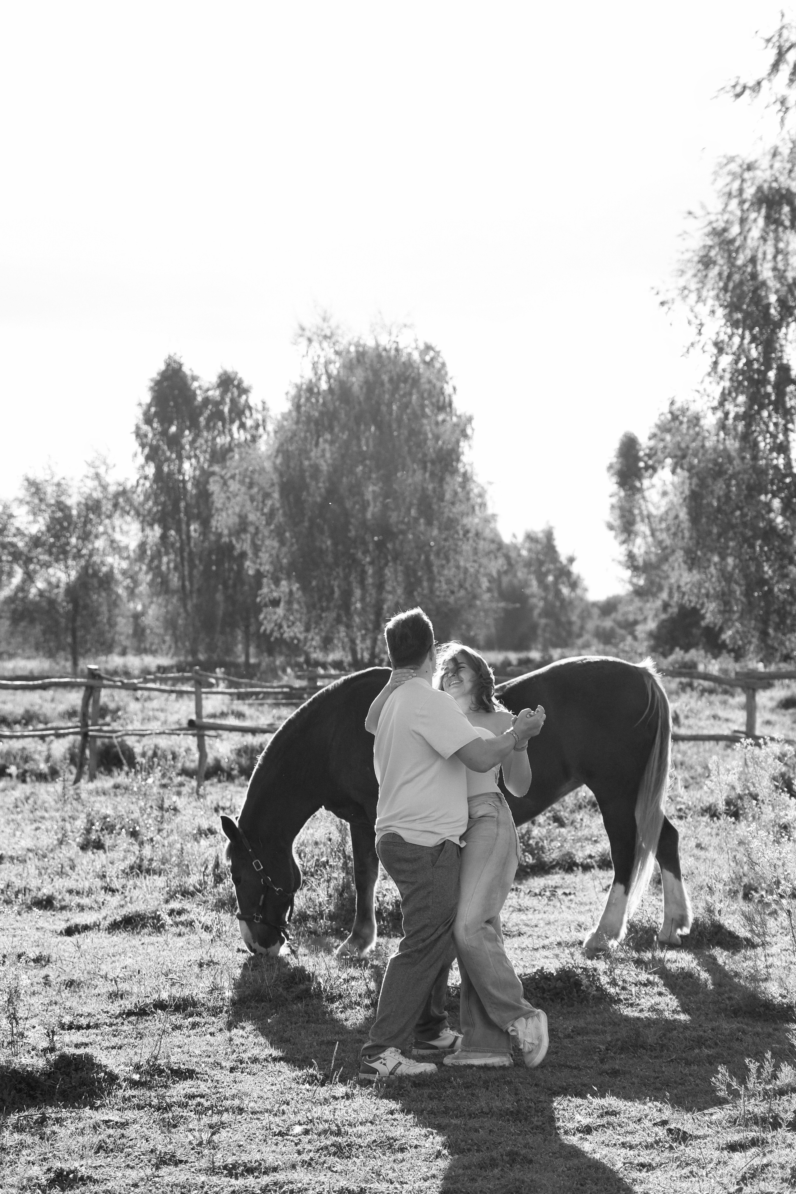 Валентин & Валерия. Конная прогулка. Свадебный и Event фотограф в Москве Бажина Ирина