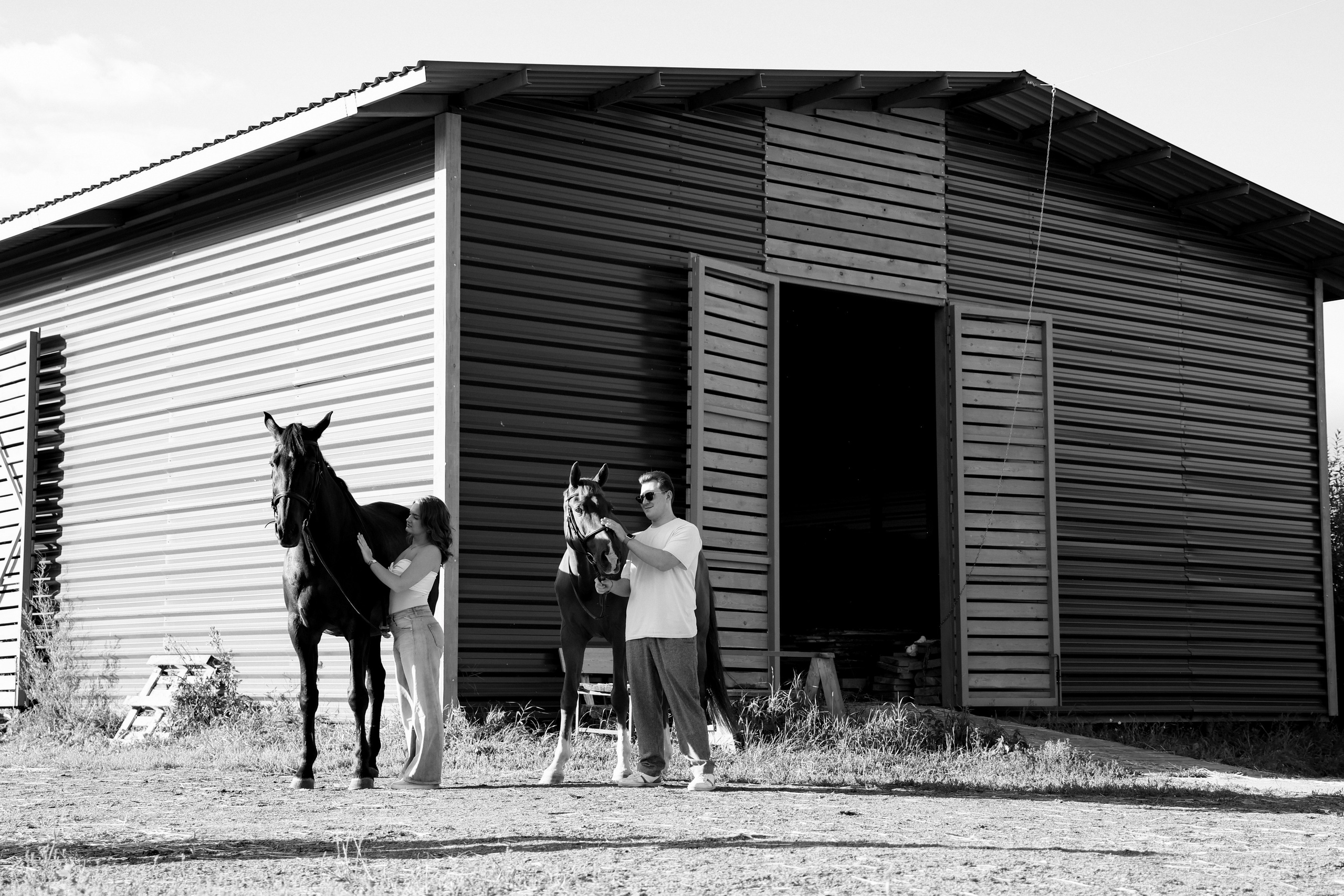 Валентин & Валерия. Конная прогулка. Свадебный и Event фотограф в Москве Бажина Ирина