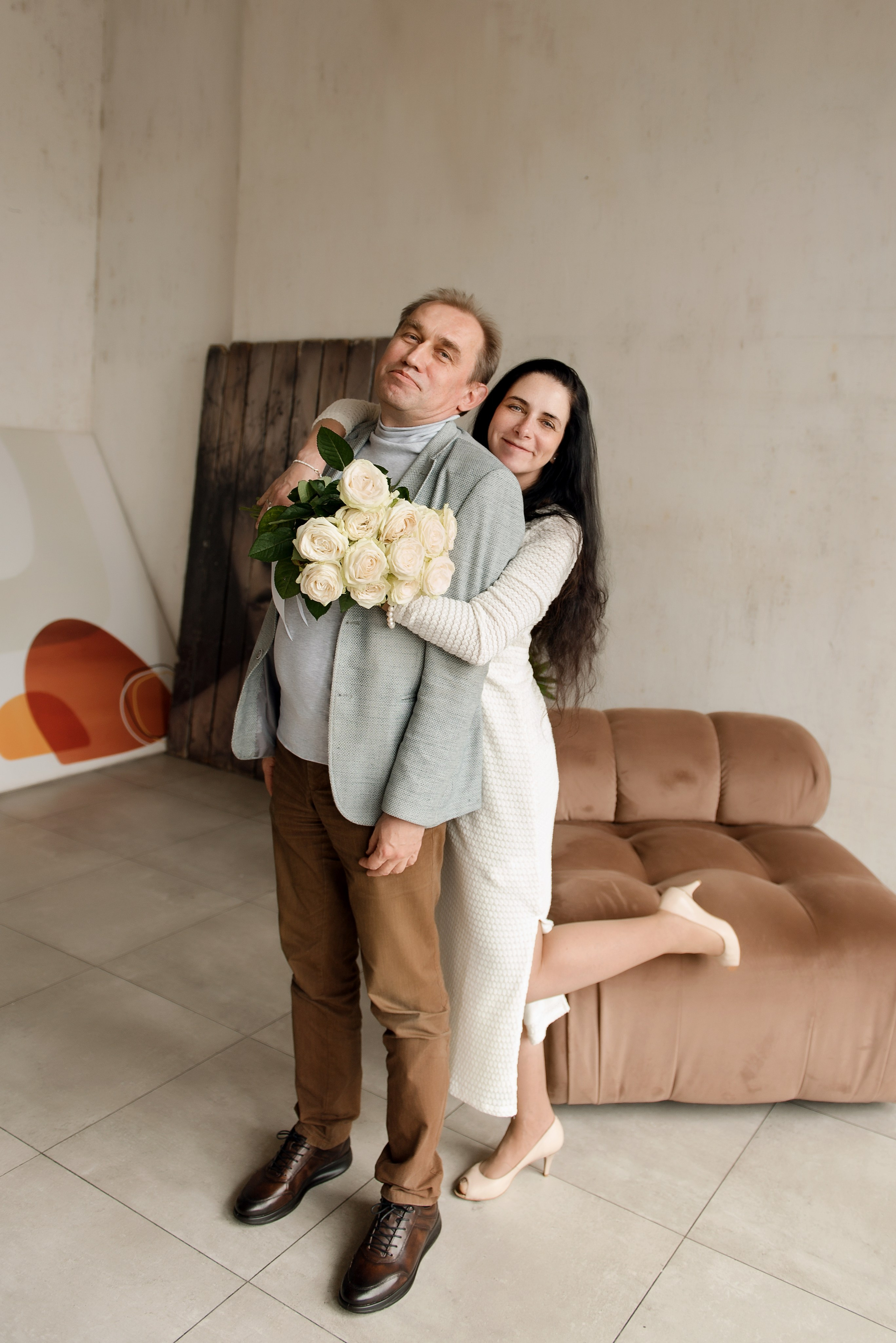 Семейная съёмка в студии. Детский фотограф в Долгопрудном и Москве