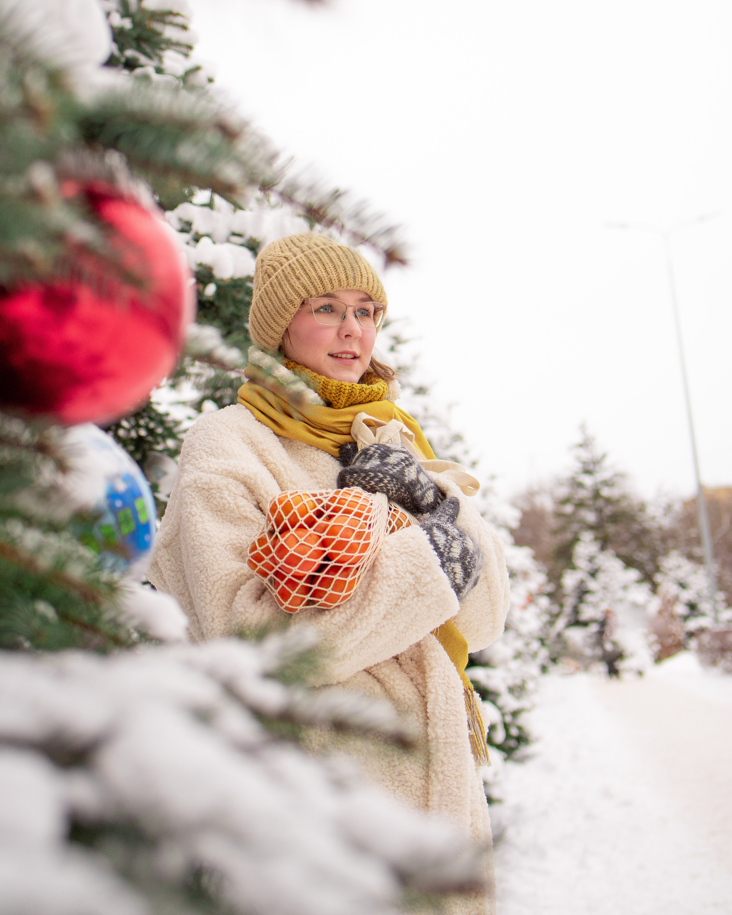 Зимний мандарин. Фотограф