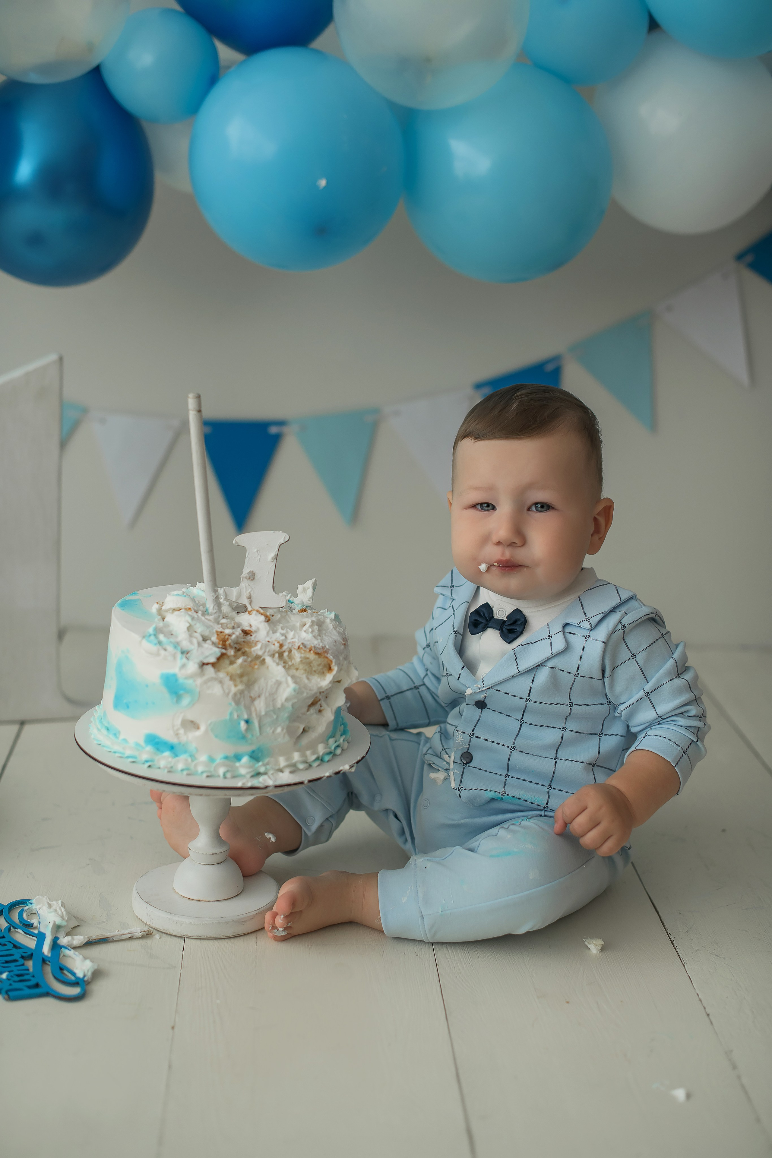 Первый годик. Детский и семейный фотограф Елена Новоселова в г. Владивосток