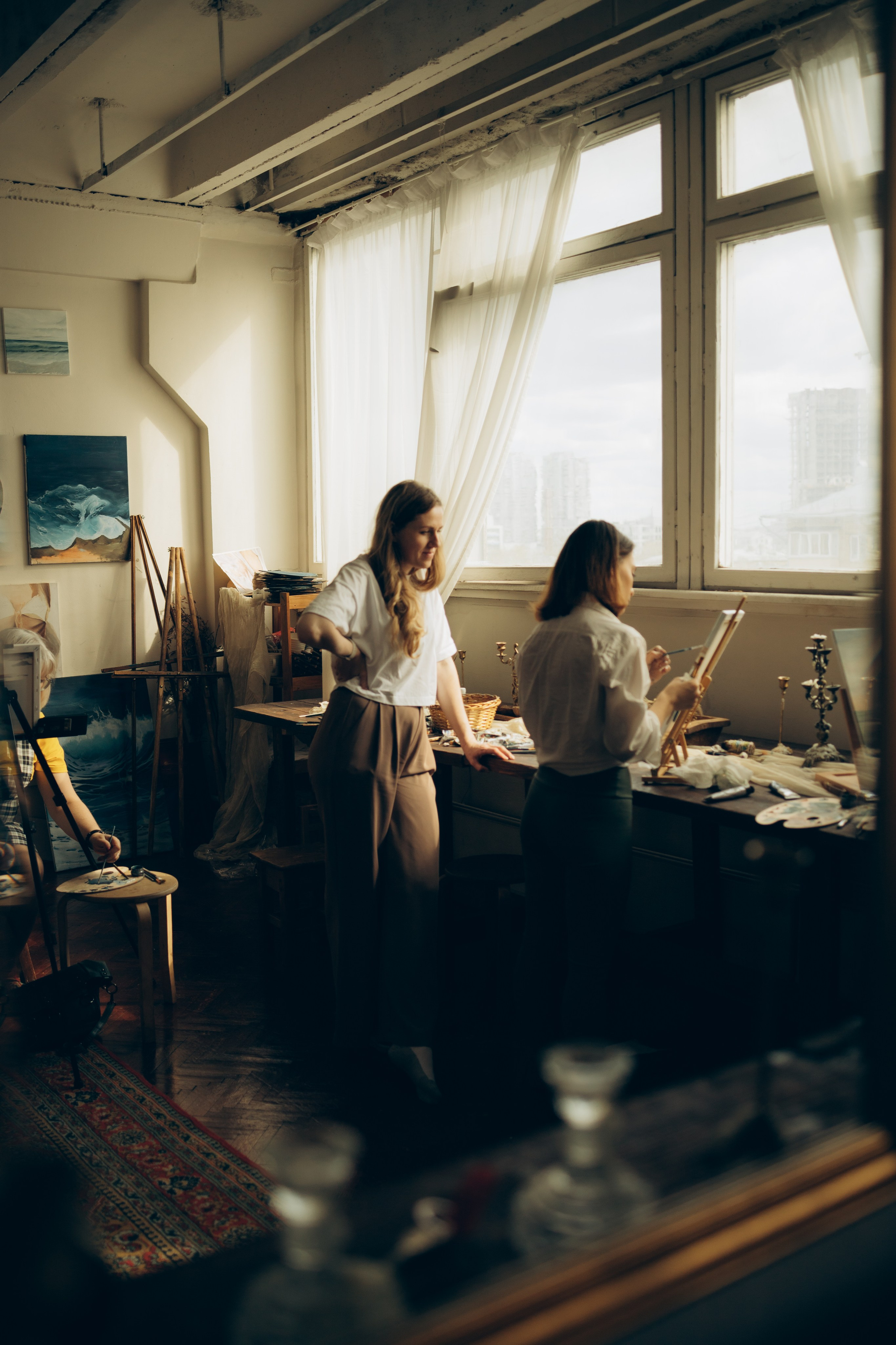 Мастерская художника. Женский фотограф Истра