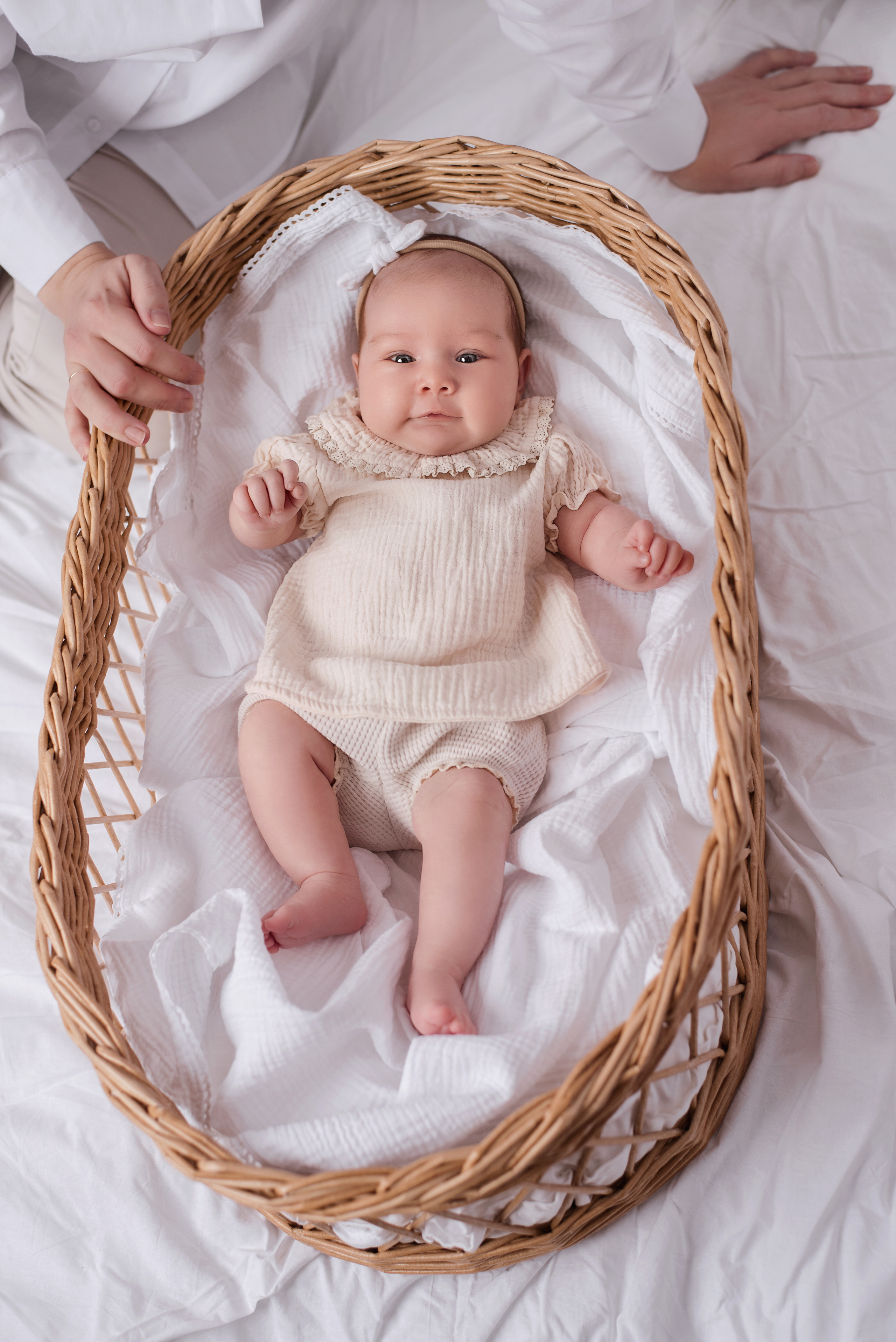 Маргарита 1,5 месяца. Детский фотограф в Долгопрудном и Москве