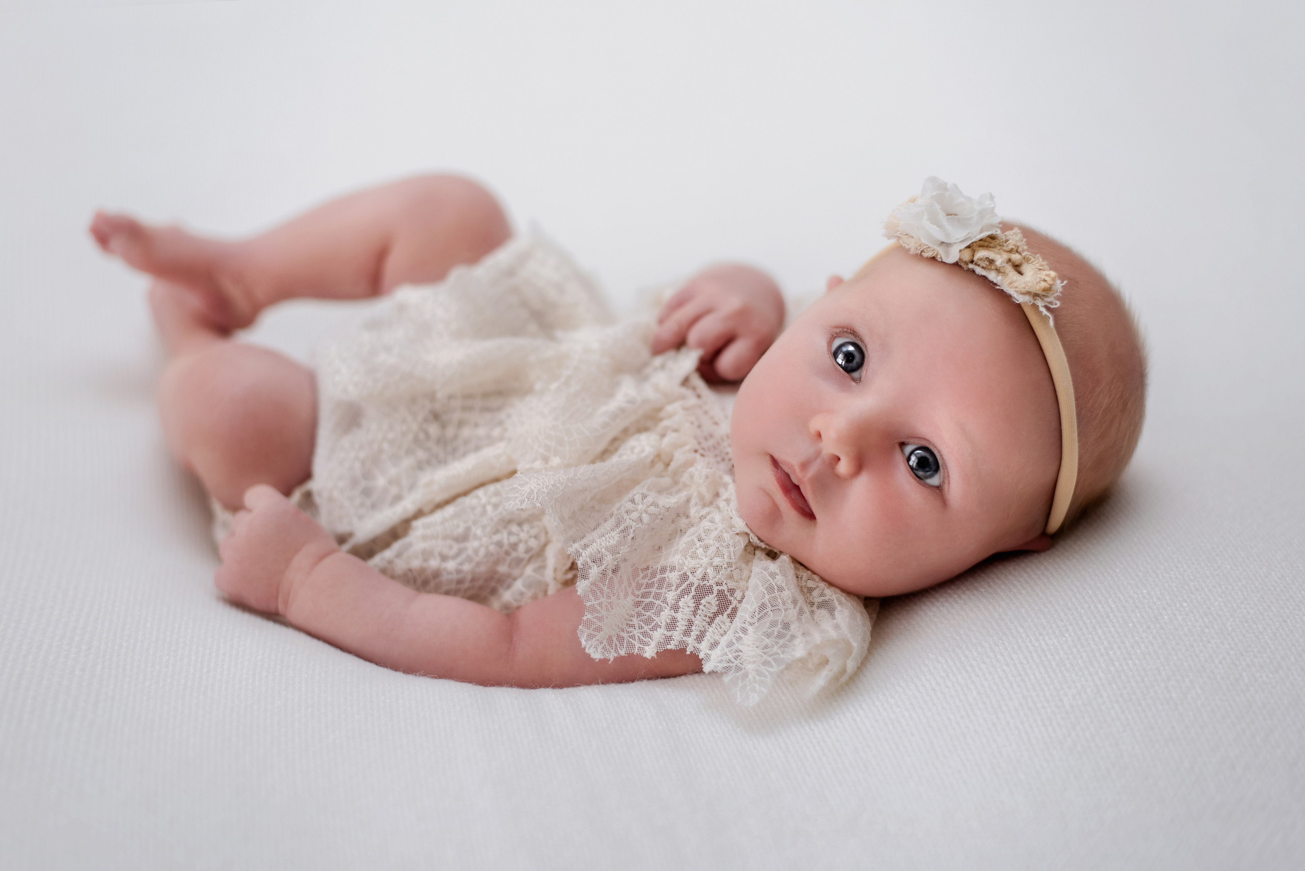 Алиса 19 дней. Детский фотограф в Долгопрудном и Москве