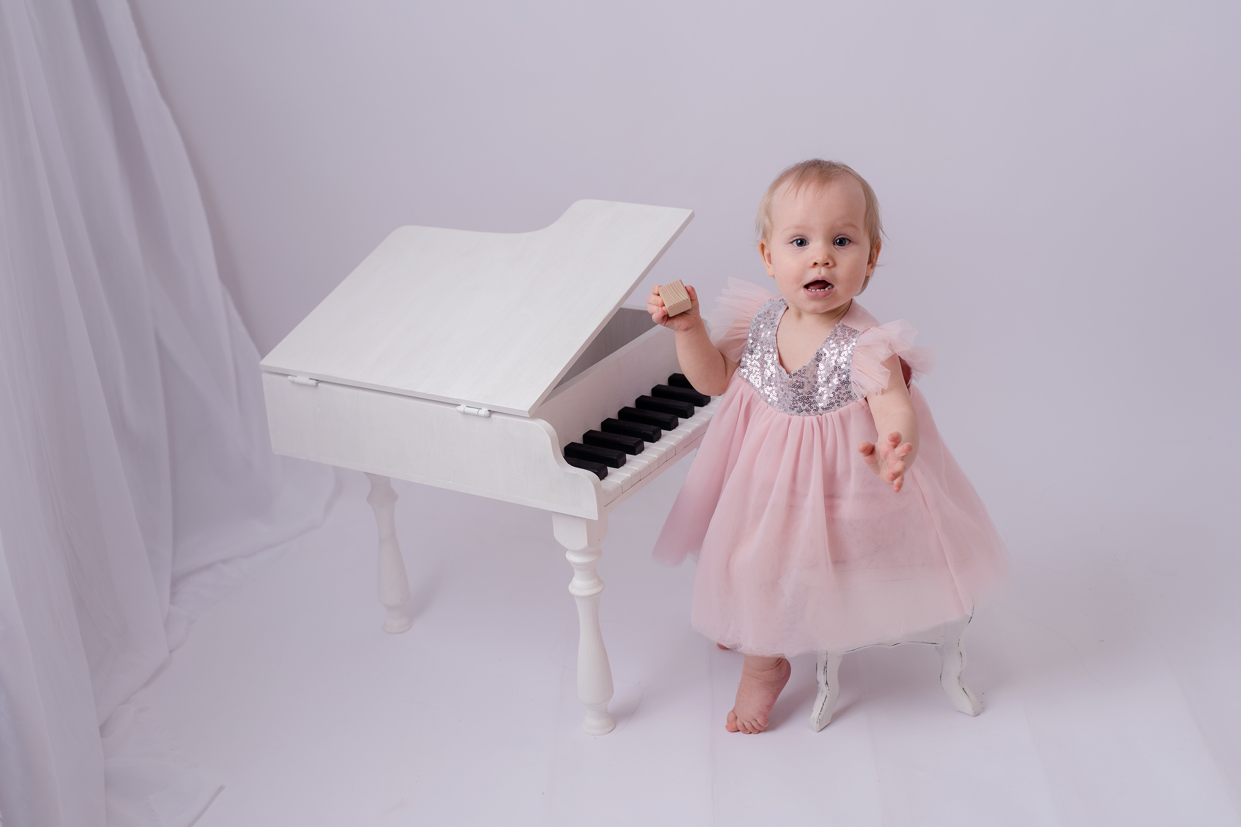 Ульяна 1 годик (серия в цв.коррекции). Детский фотограф в Долгопрудном и Москве