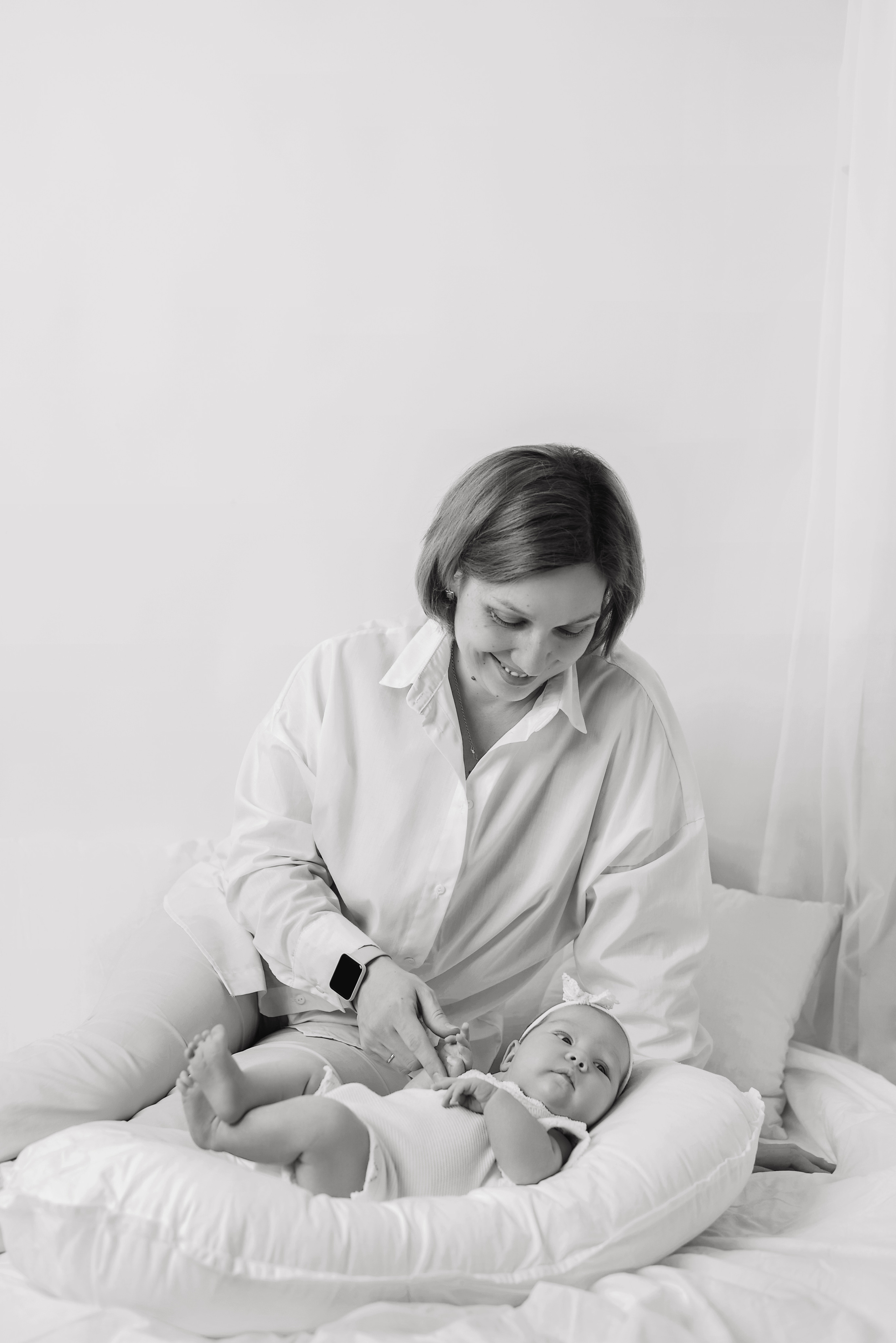 Маргарита 1,5 месяца. Детский фотограф в Долгопрудном и Москве