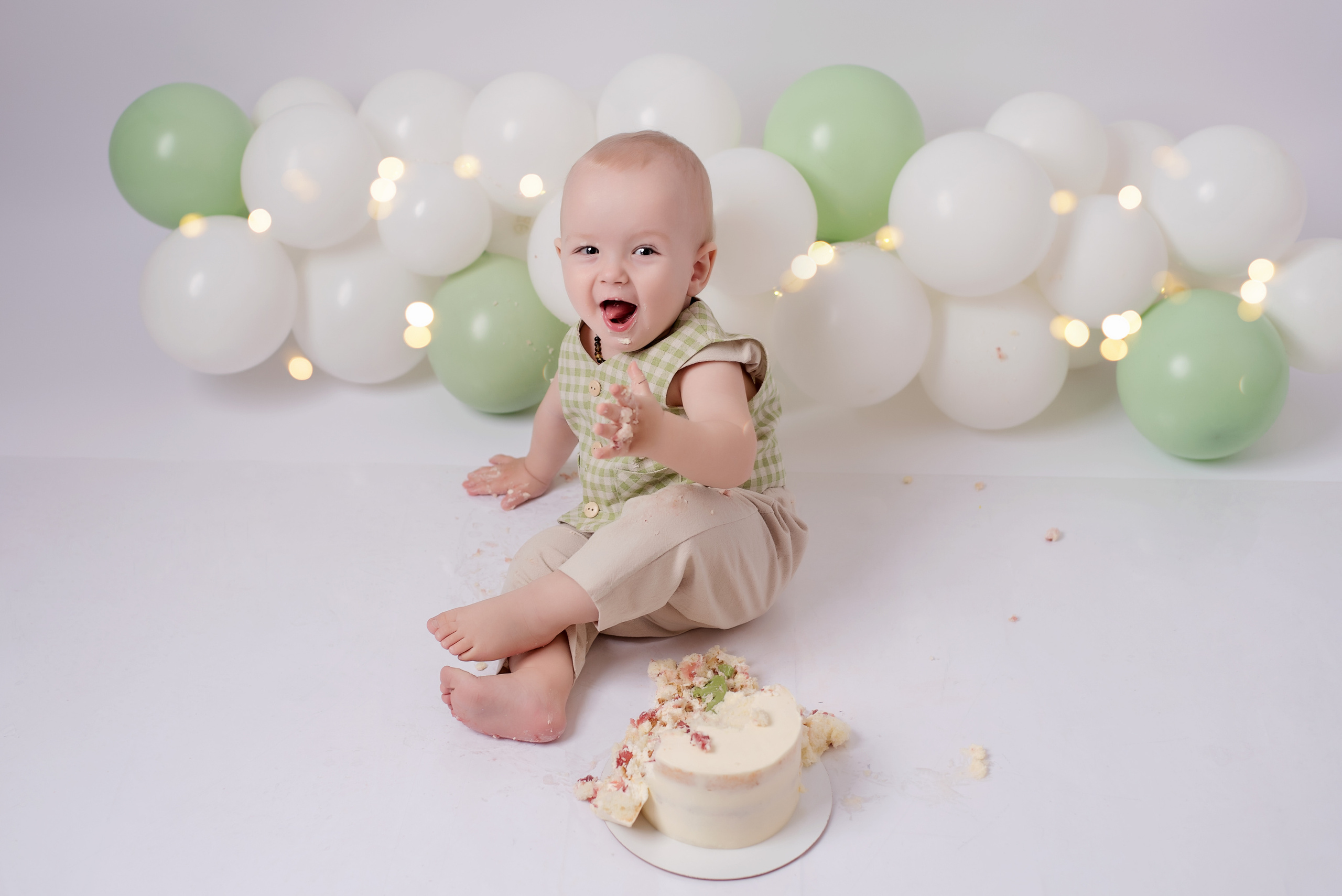Коленька 1год. Детский фотограф в Долгопрудном и Москве