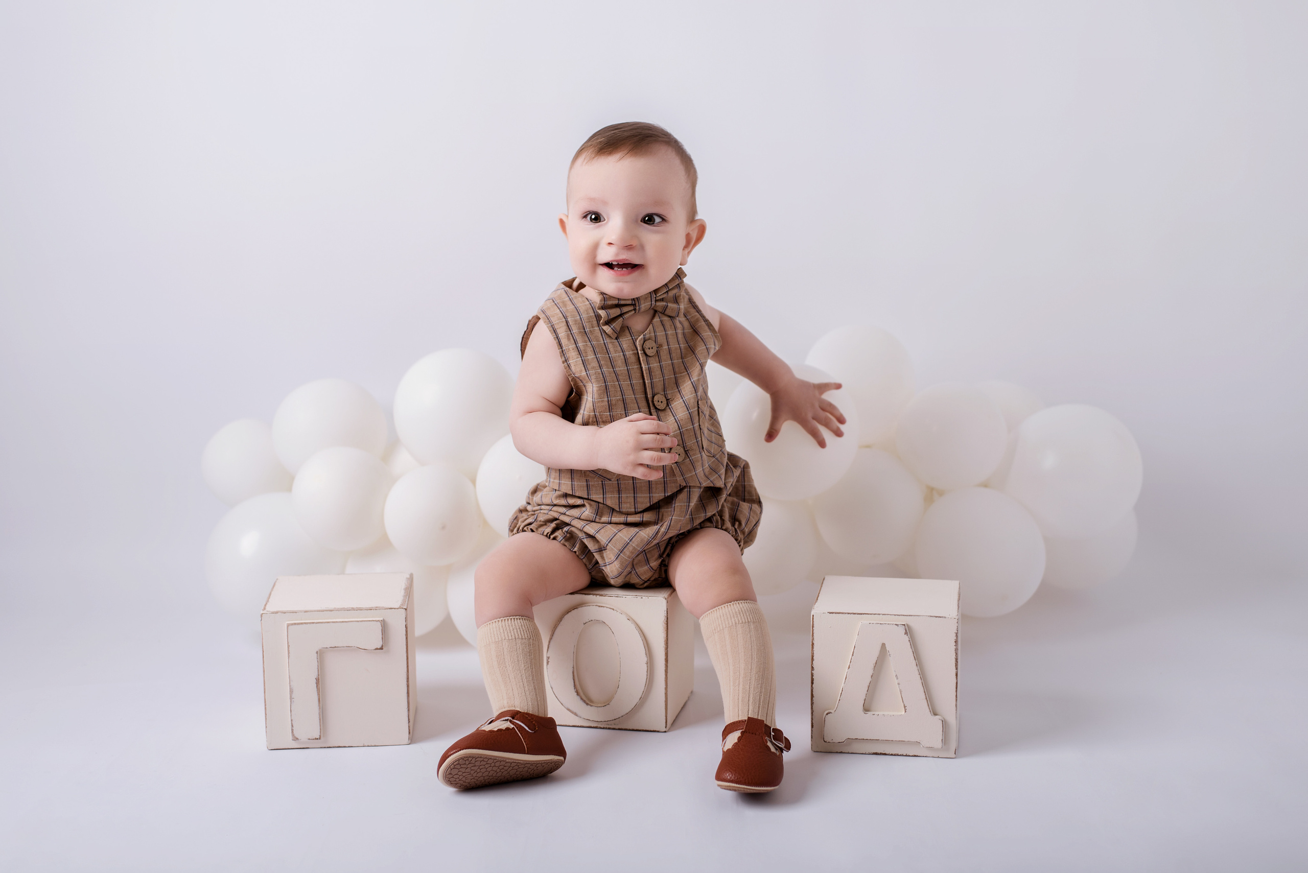 Андрейка 1 год. Детский фотограф в Долгопрудном и Москве