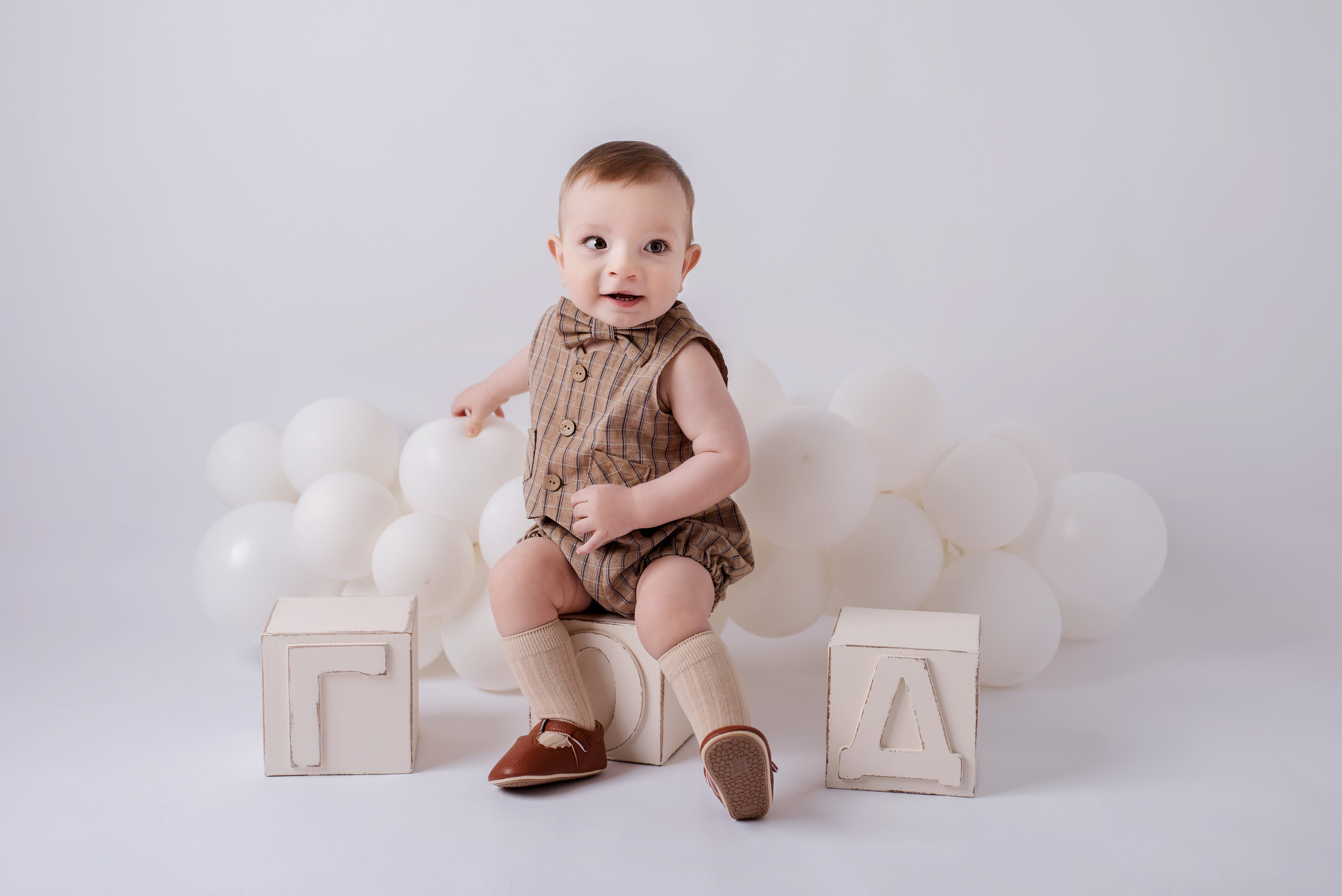 Андрейка 1 год. Детский фотограф в Долгопрудном и Москве