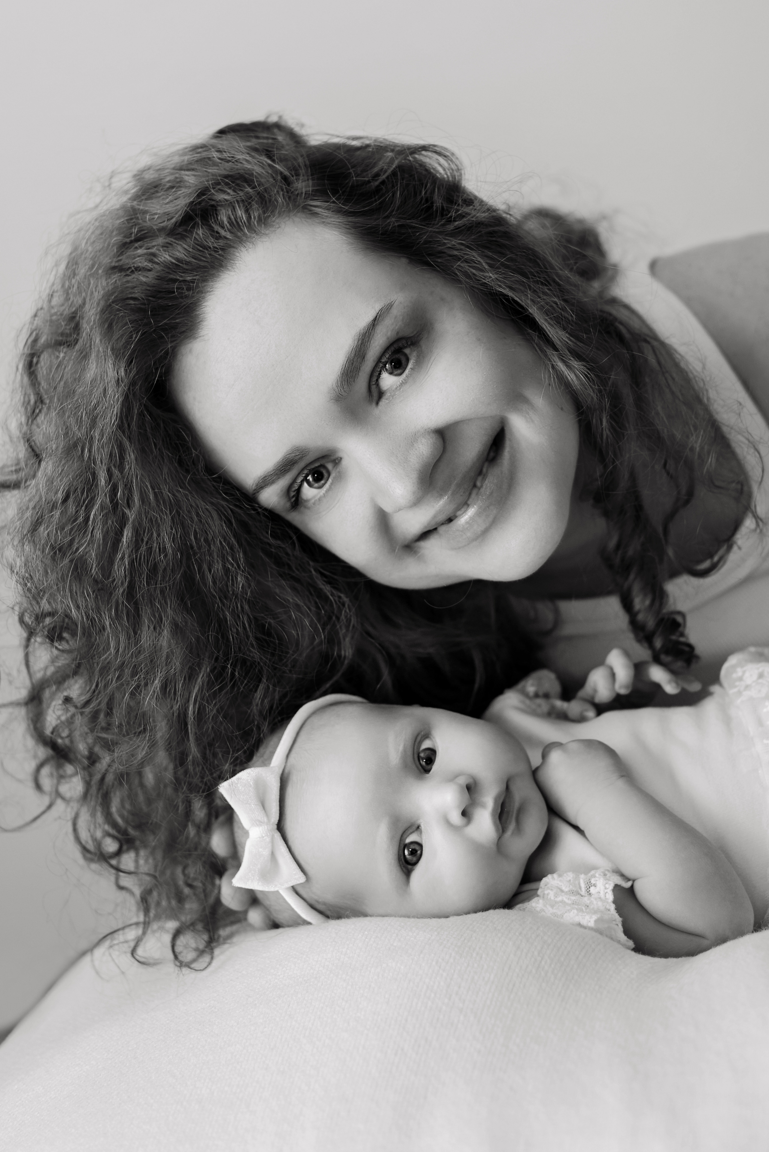 Алиса 19 дней. Детский фотограф в Долгопрудном и Москве