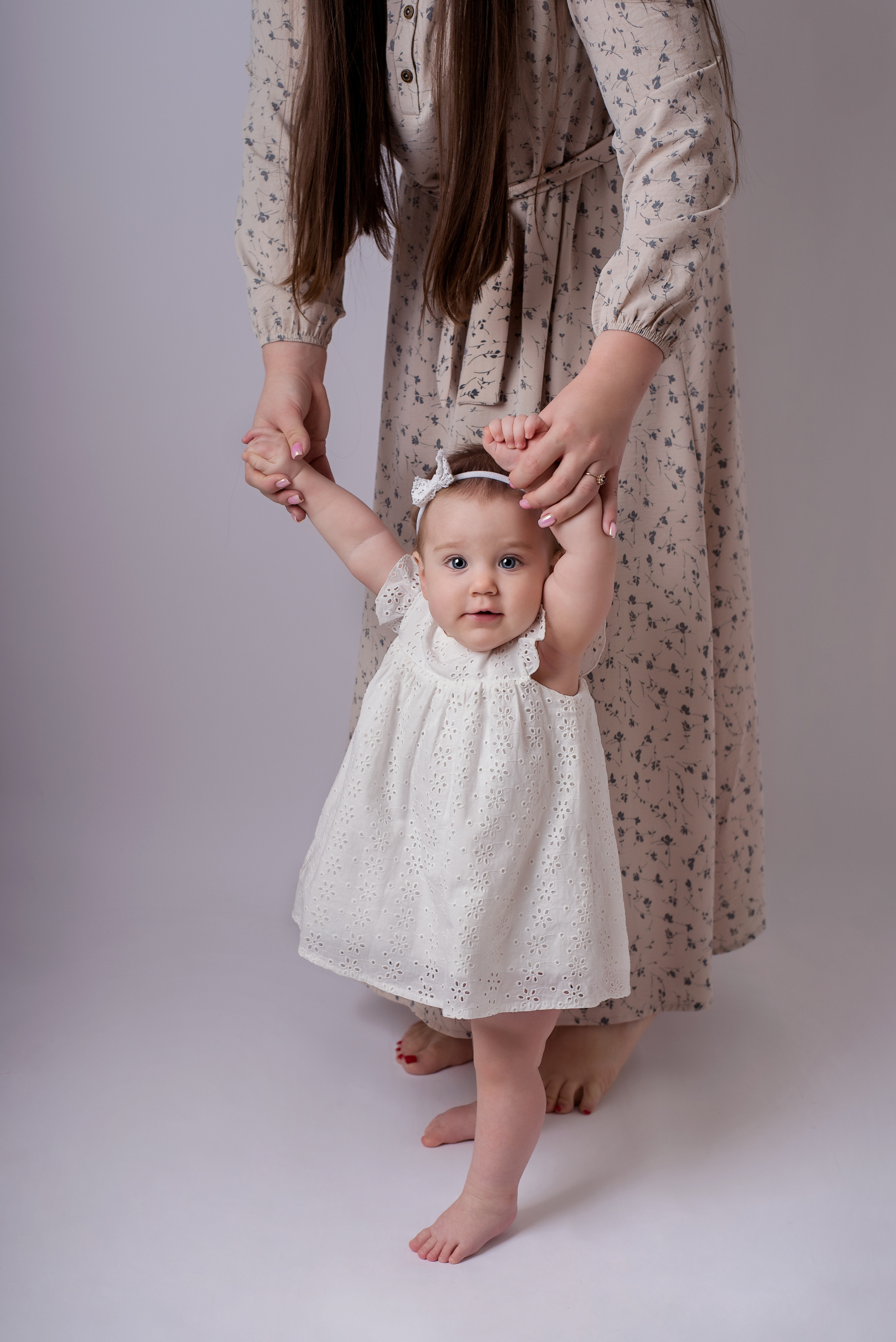 Тамара и Виктория 8 месяцев. Детский фотограф в Долгопрудном и Москве