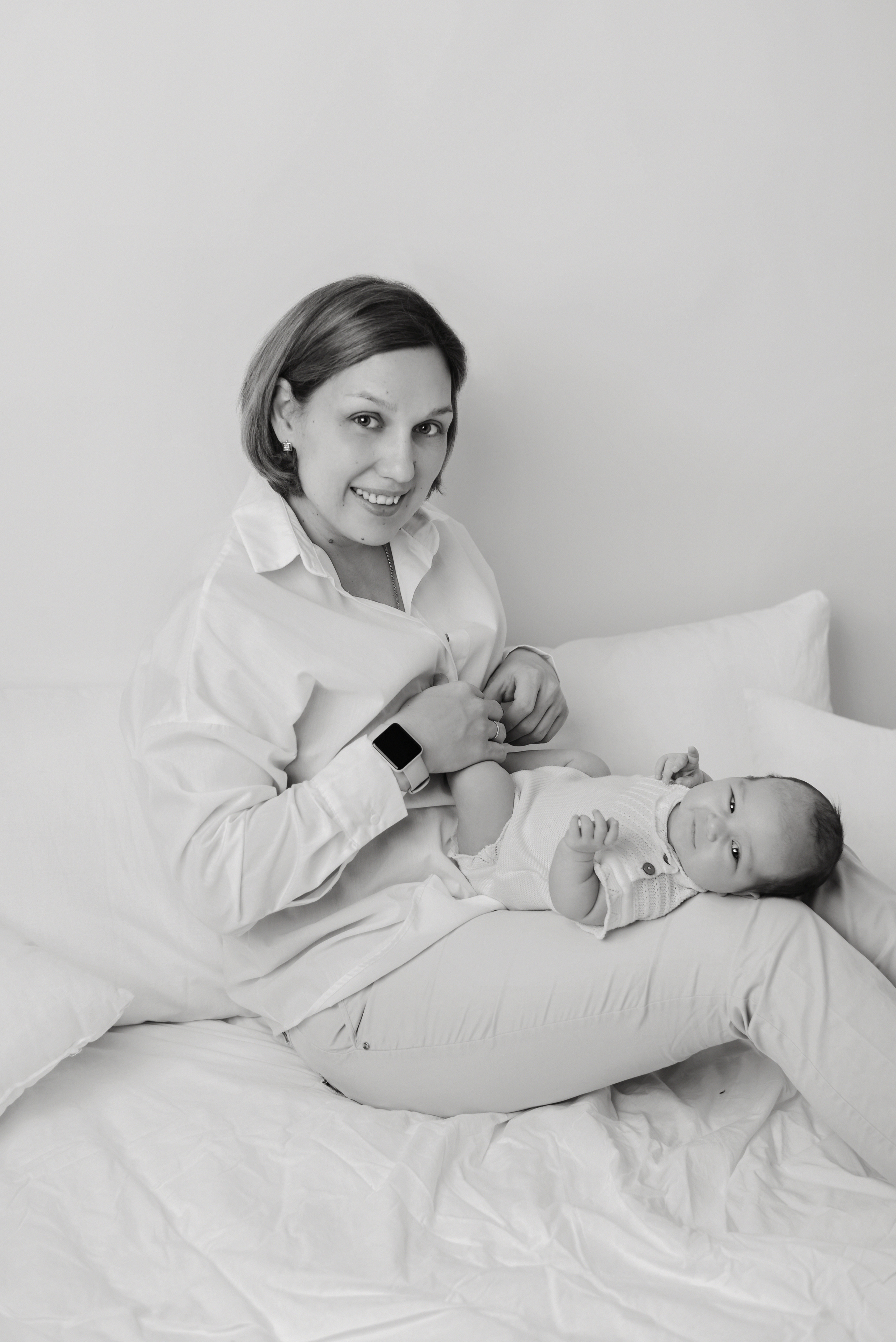 Маргарита 1,5 месяца. Детский фотограф в Долгопрудном и Москве