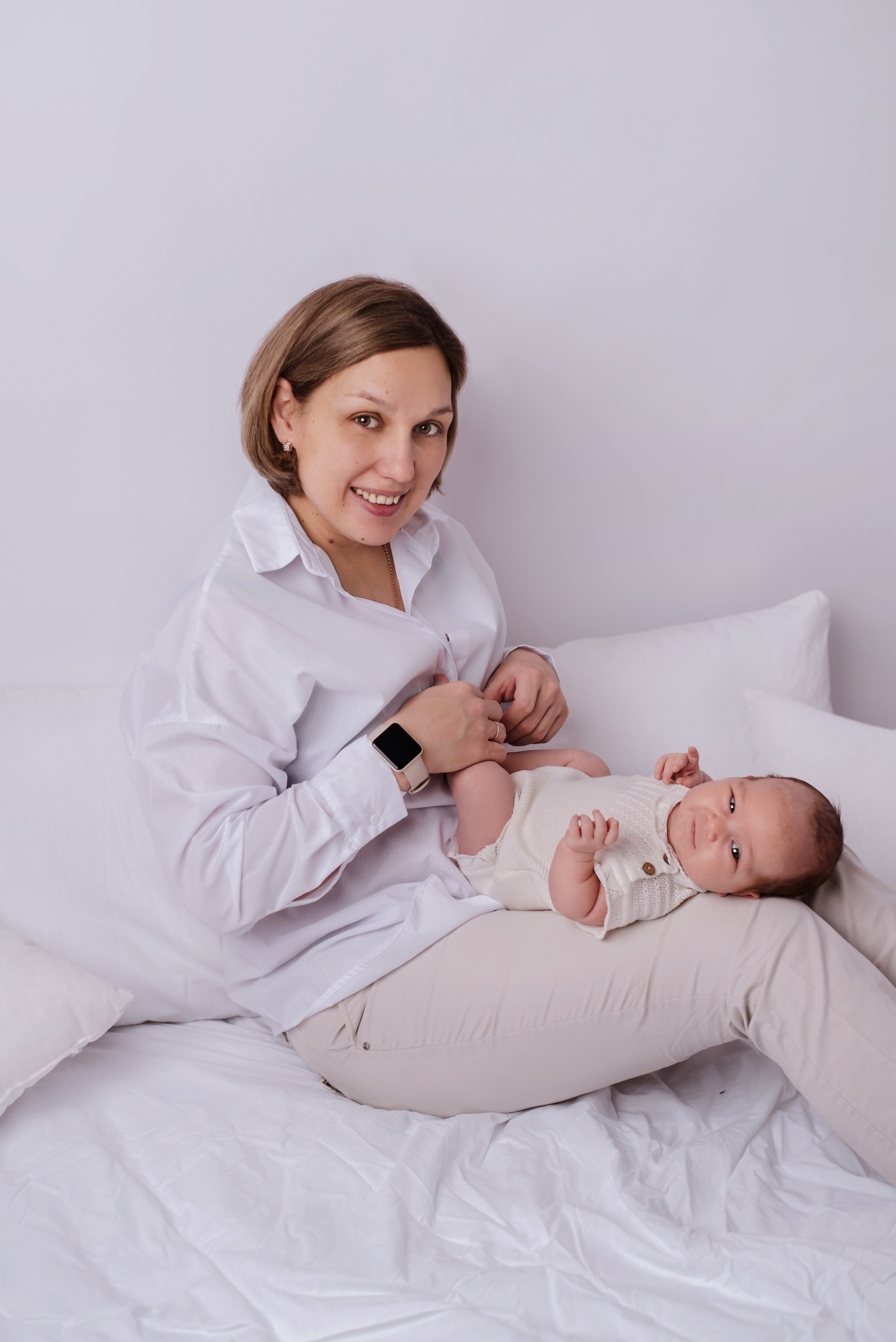 Маргарита 1,5 месяца. Детский фотограф в Долгопрудном и Москве